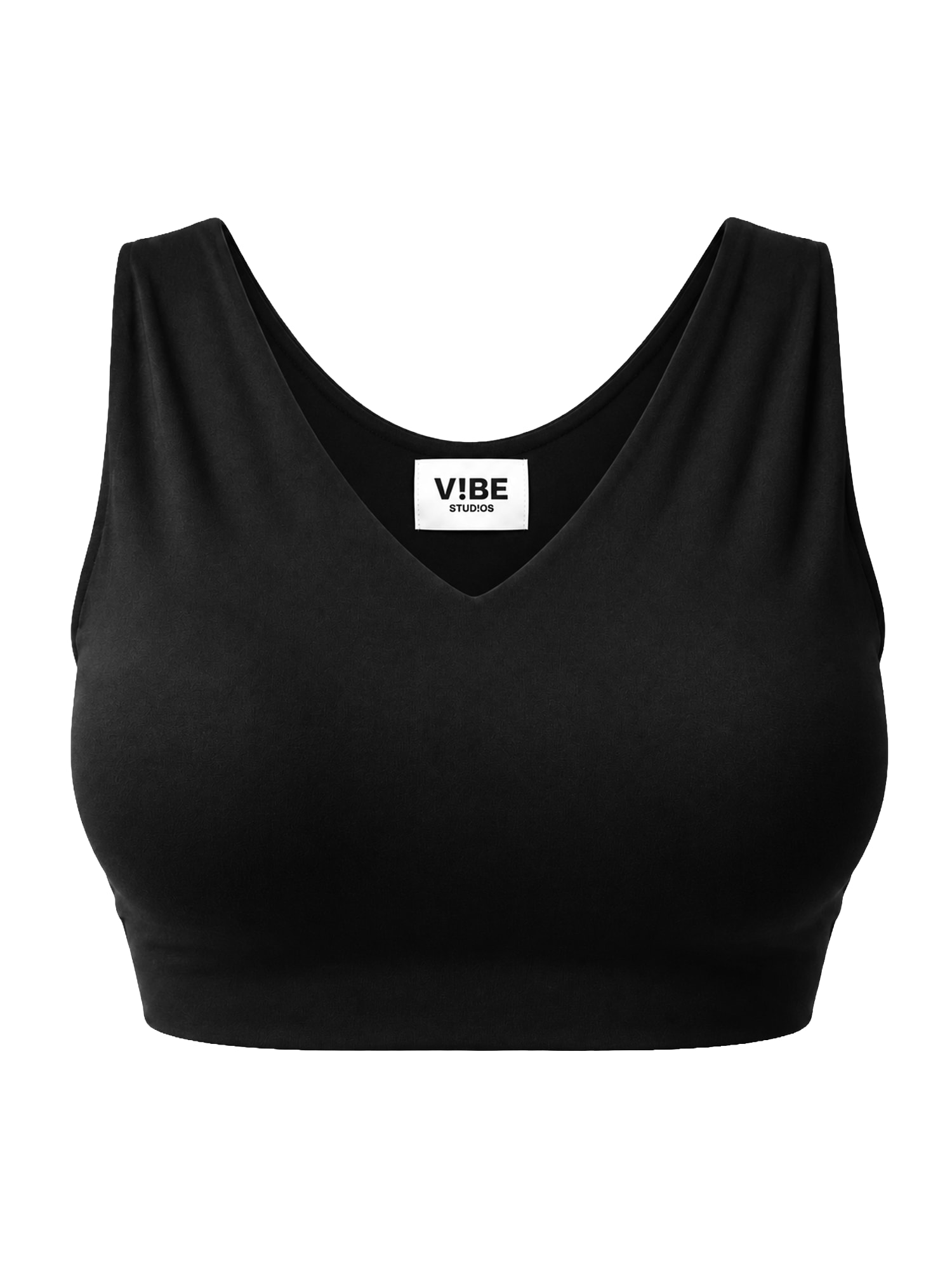 V!BE STUD!OS Sutien sport negru