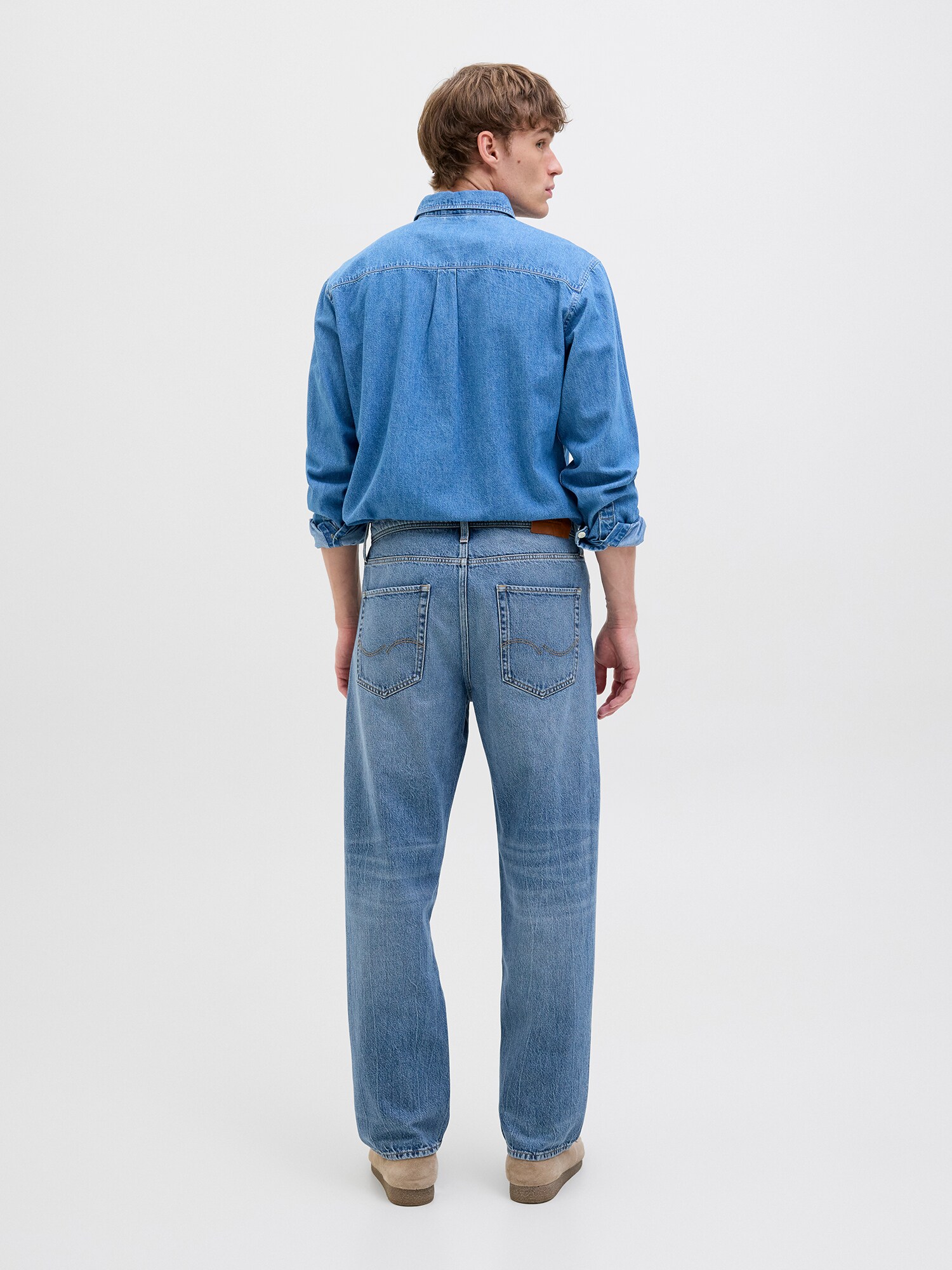 JACK & JONES Džínsy 'JJIEDDIE JJORIGINAL' modrá denim (obrázok 3)