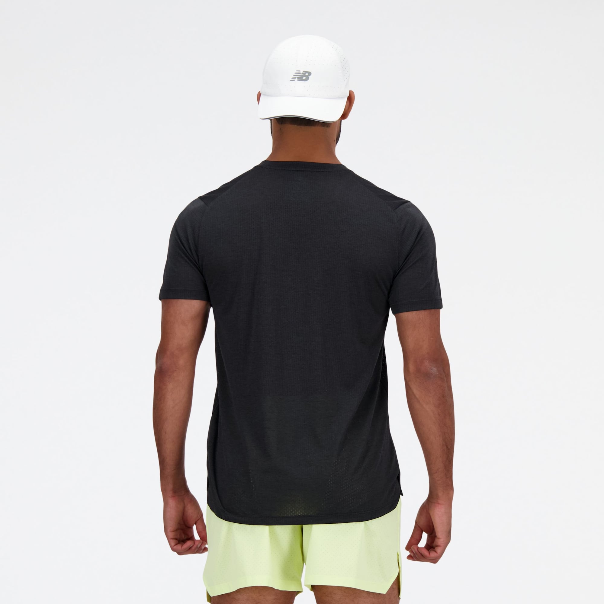 New balance Camiseta funcional 'Athletics' gris / negro – imagen 3