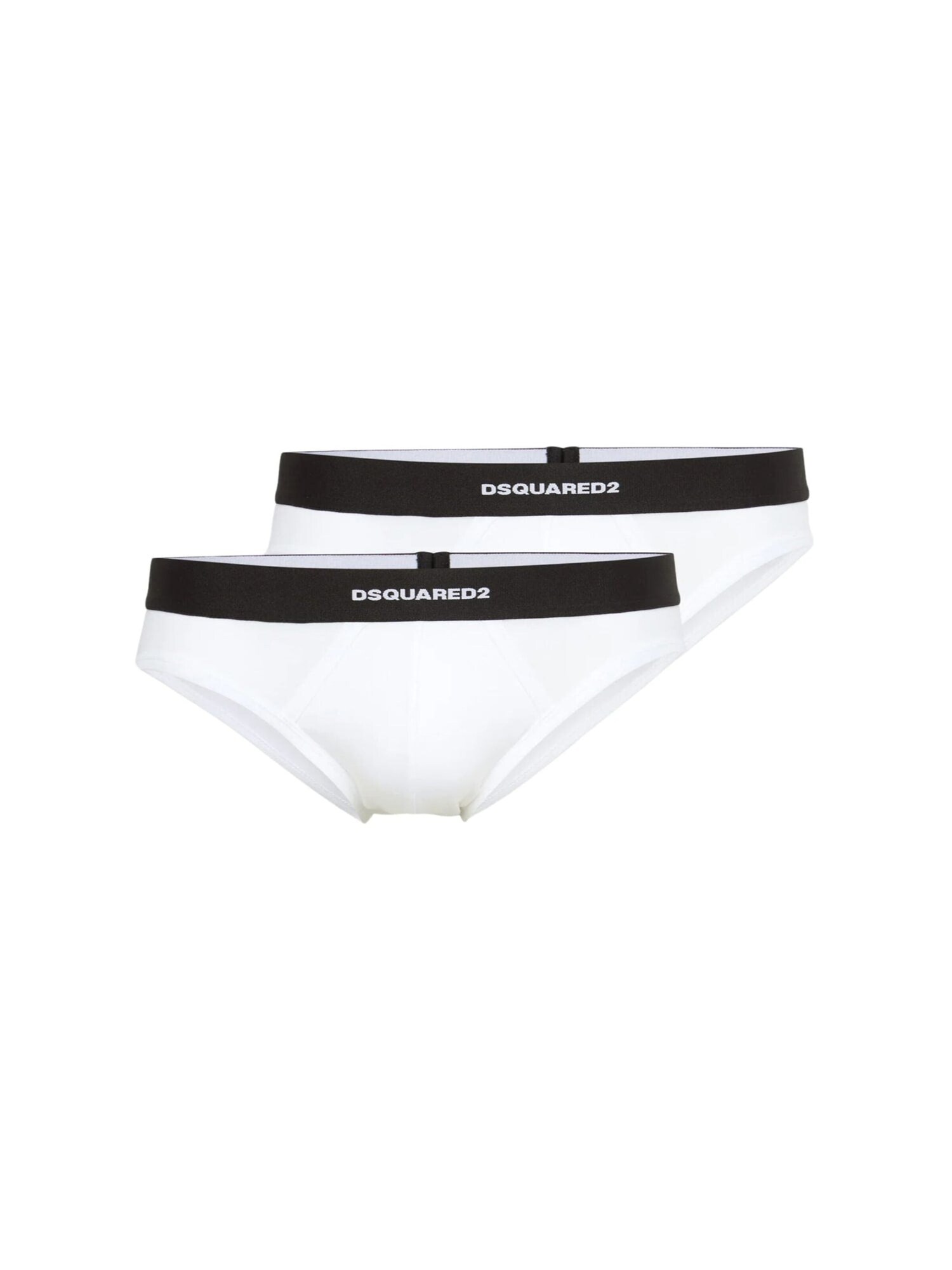 DSQUARED2 Braga 'Pack of 2 white briefs'  blanco