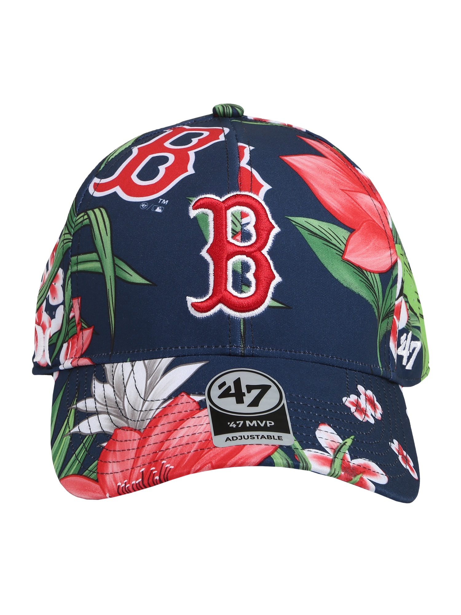Hurley Sportinė kepurė 'BOSTON' tamsiai mėlyna / raudona / žalia / balta / juoda
