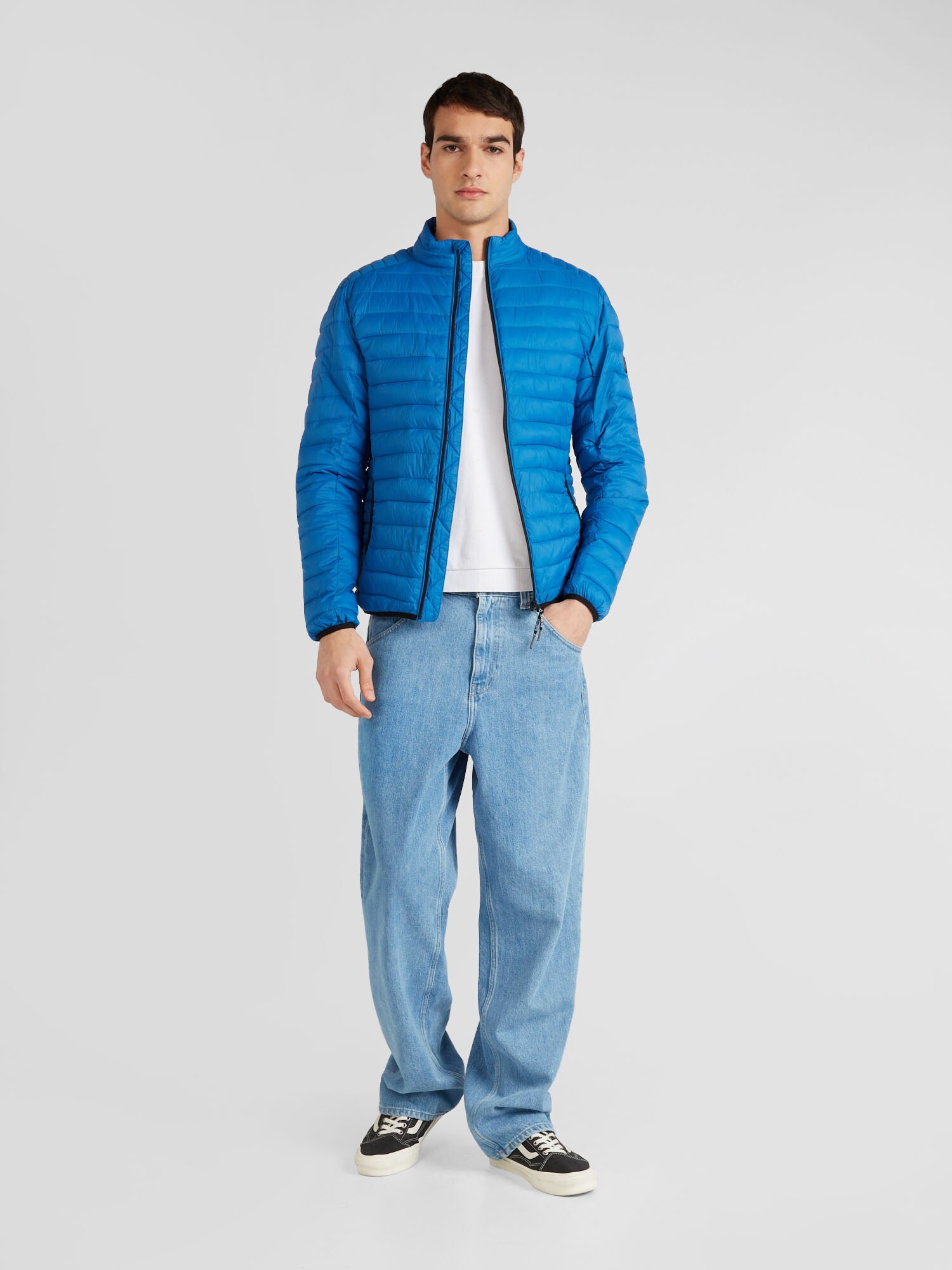 INDICODE JEANS Prechodná bunda 'Amare' enciánová (obrázok 4)