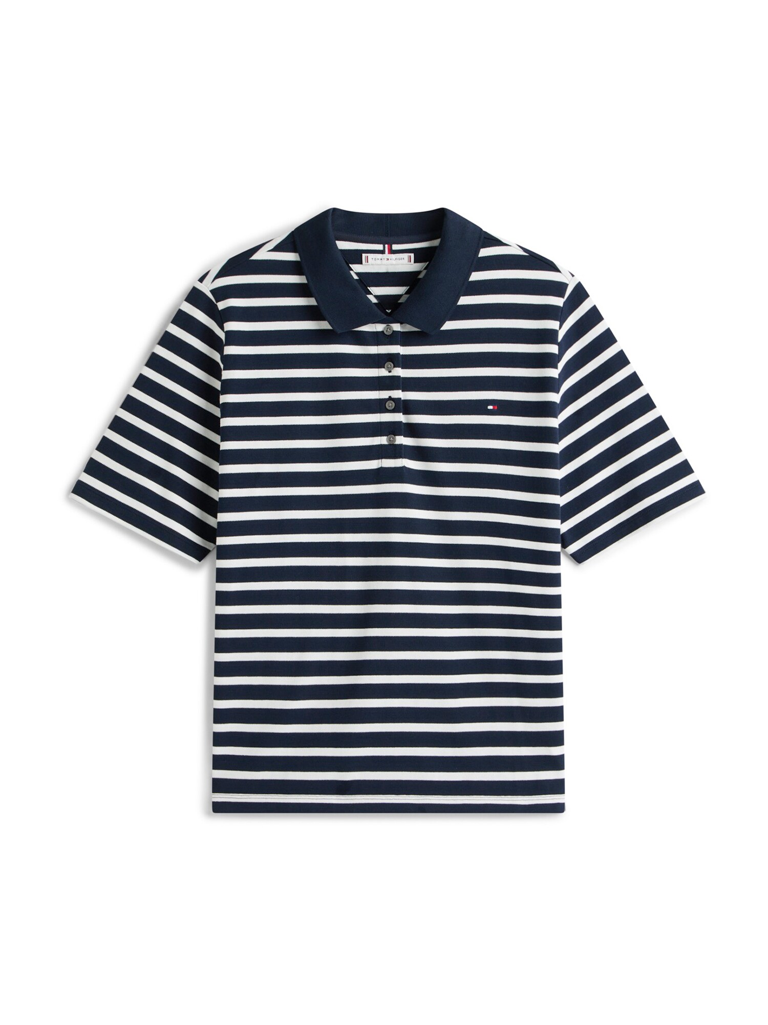 Tommy Hilfiger Curve Tricou 1985  albastru / alb