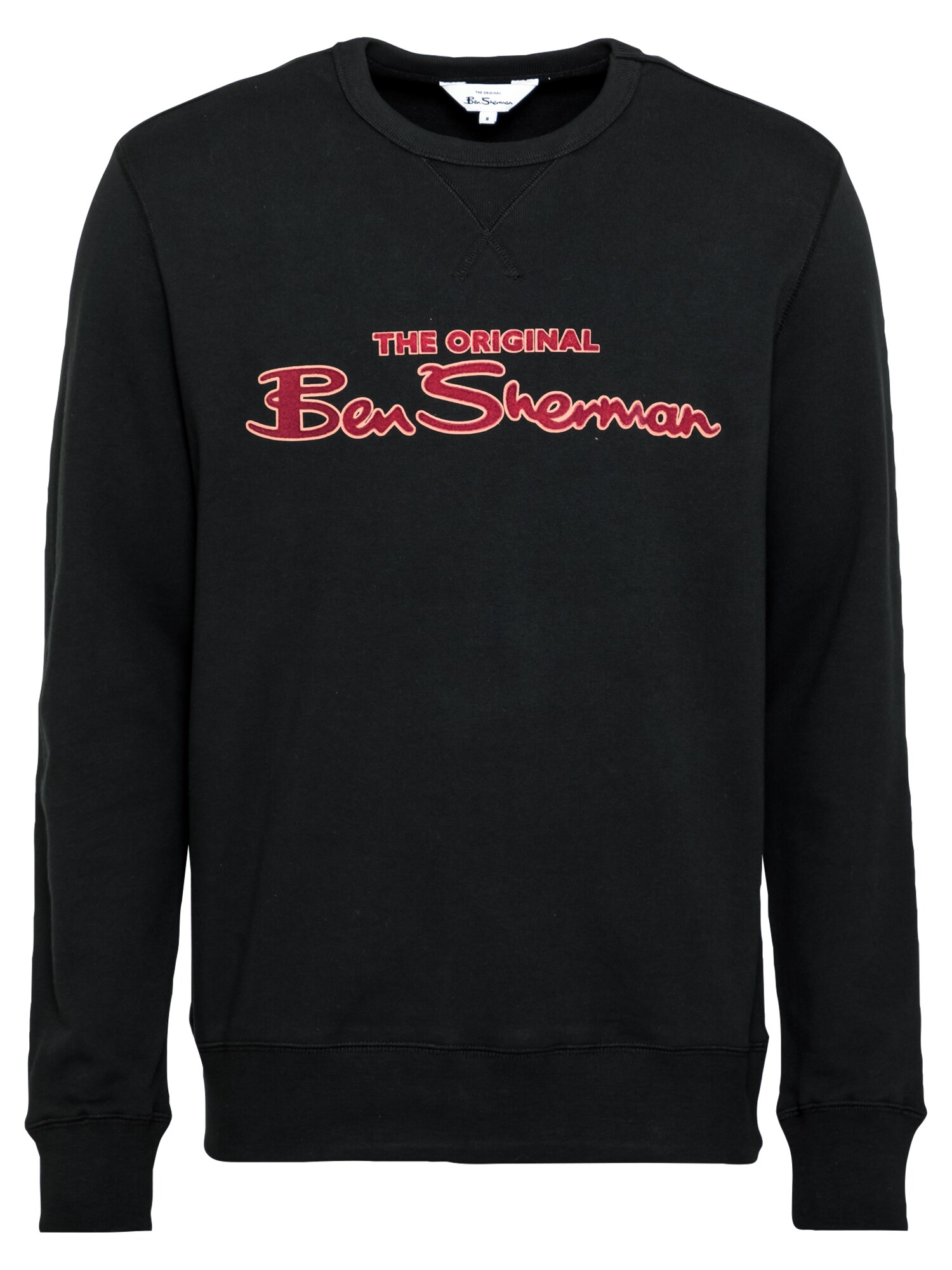 Ben Sherman Sweatshirt  bege / vermelho / preto