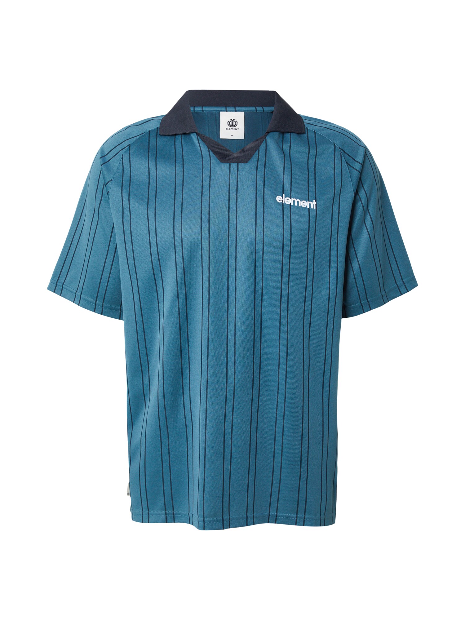 ELEMENT Tricou 'LOWCASE SOCCER'  albastru / bleumarin / alb