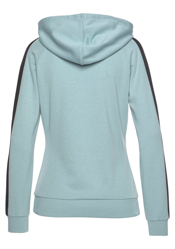 BENCH, Tréning póló 'Lounge Hoodie', zöld, 3 kép a 4 közül