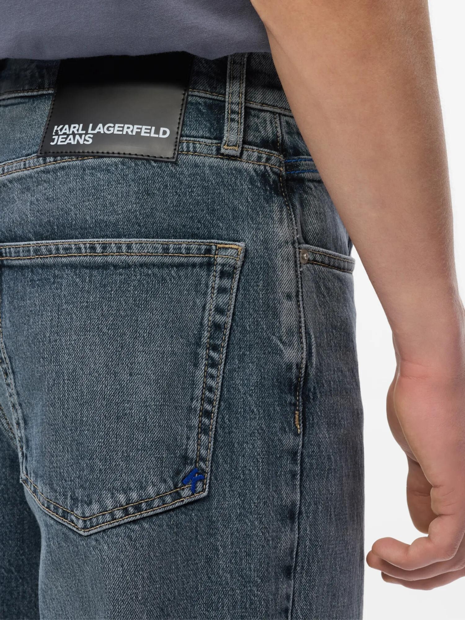 KARL LAGERFELD JEANS Vaquero azul denim – imagen 12