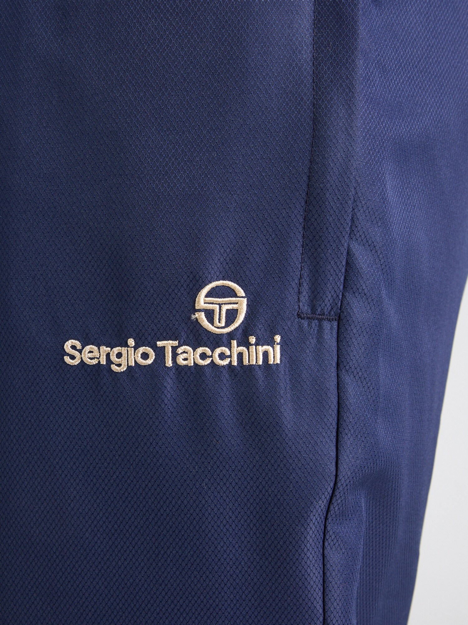 Sergio Tacchini Športové nohavice 'Carson 021' béžová / námornícka modrá (obrázok 5)