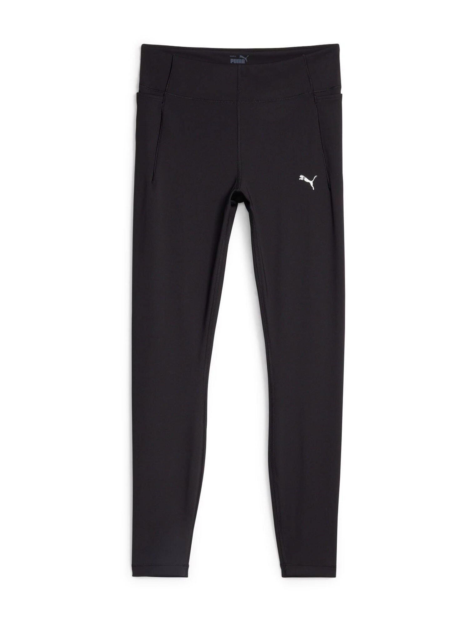 PUMA Športne hlače  črna / bela