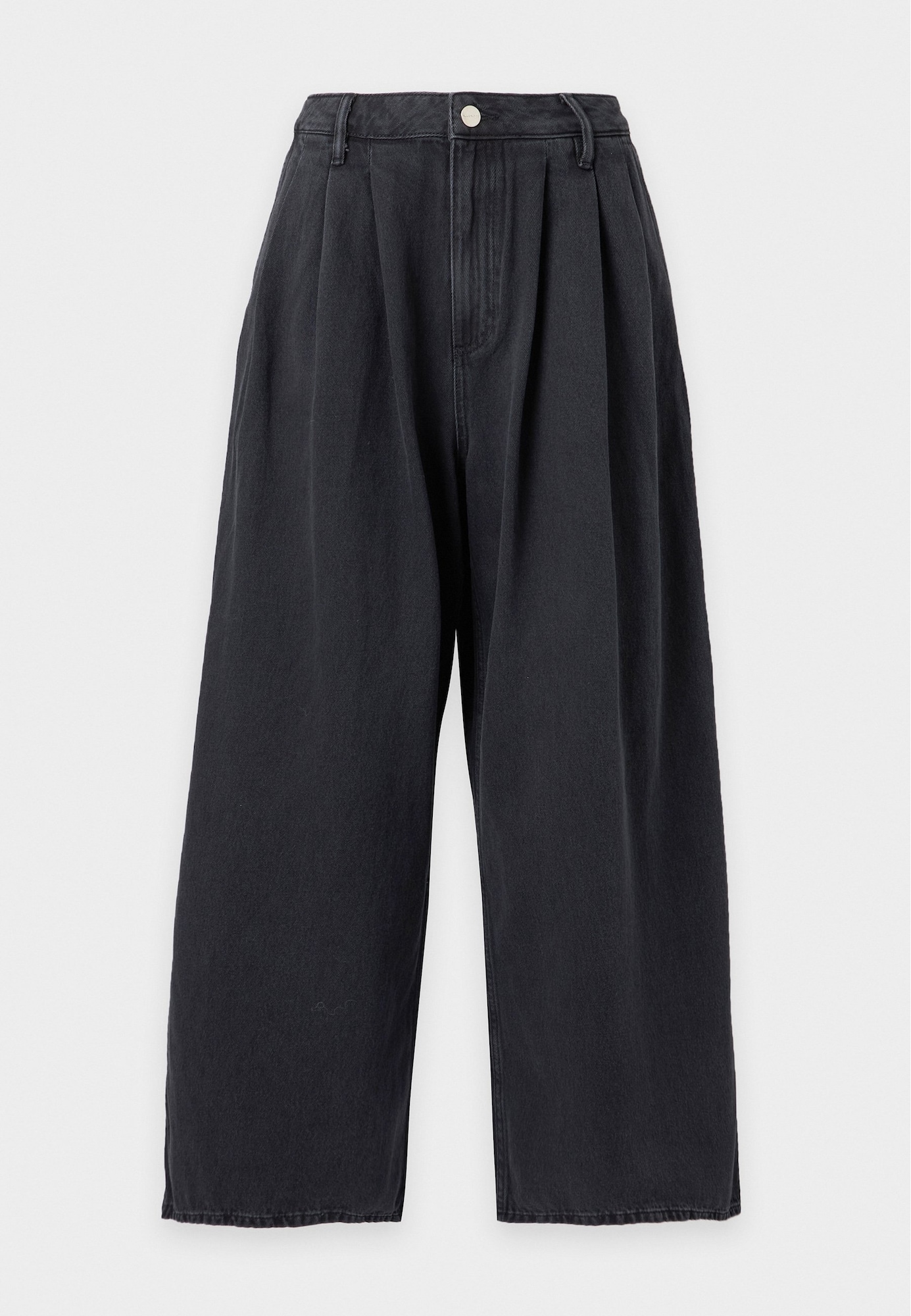 AllSaints Pantaloni cu cute Axis negru denim