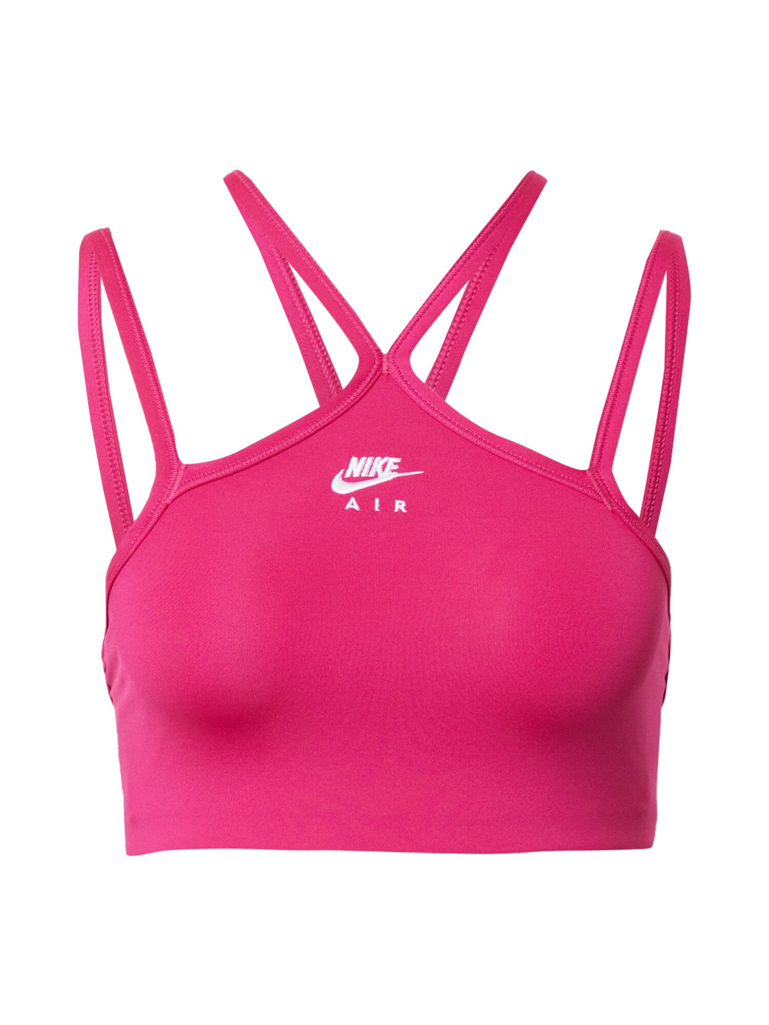NIKE Sportinė liemenėlė 'Indy'  rožinė / balta