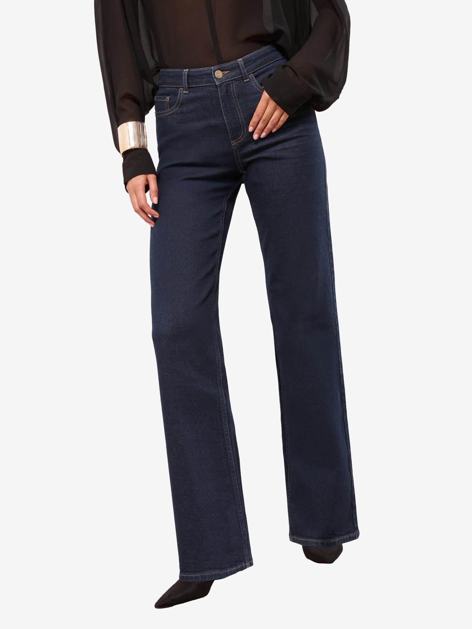 Lipsy Jeans  albastru închis