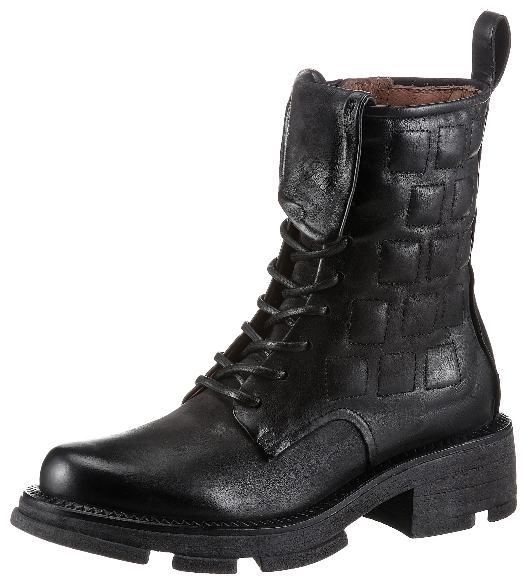 A.S.98 Suvarstomieji kulkšnis dengiantys batai juoda