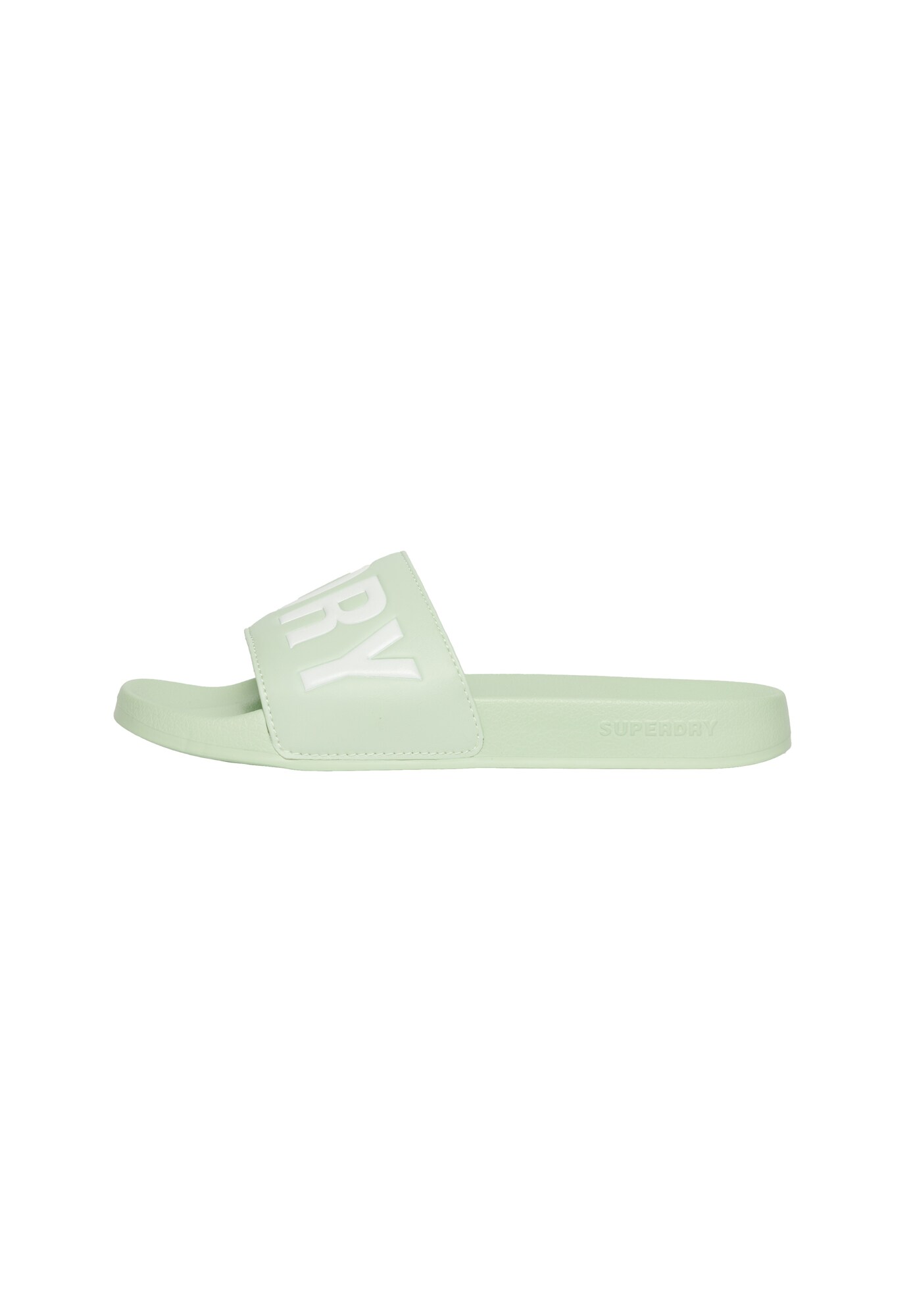 Superdry & Co Strand-/badschoen Pastelgroen / Wit