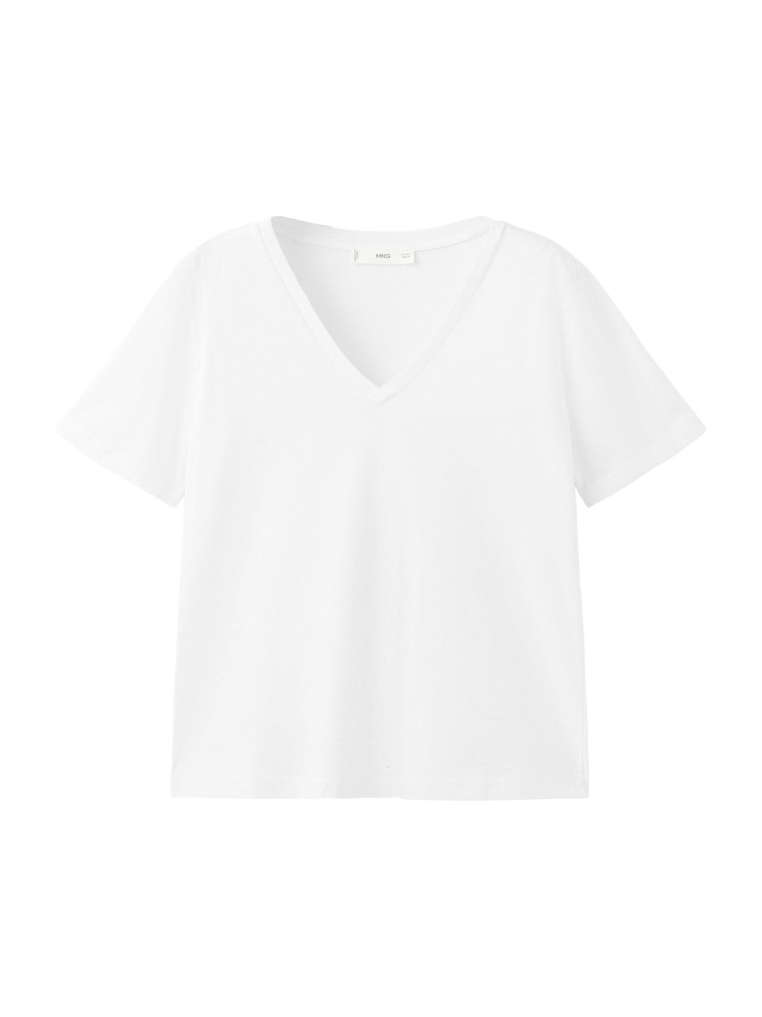 MANGO Tricou 'CHALSPI'  alb