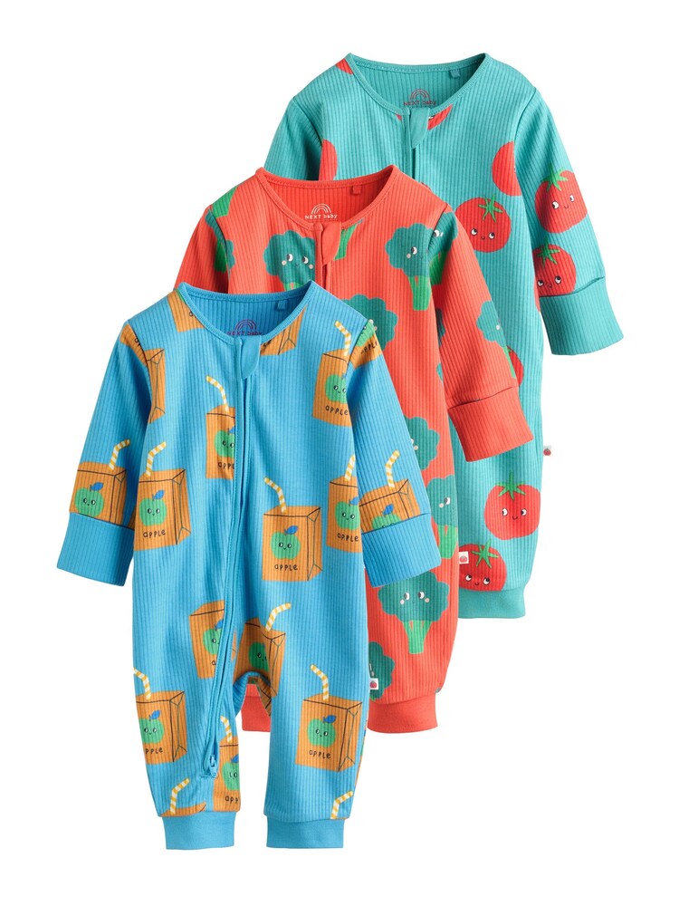 Next Ruhák alváshoz Fiúk kék, zöld, piros , Méret 80