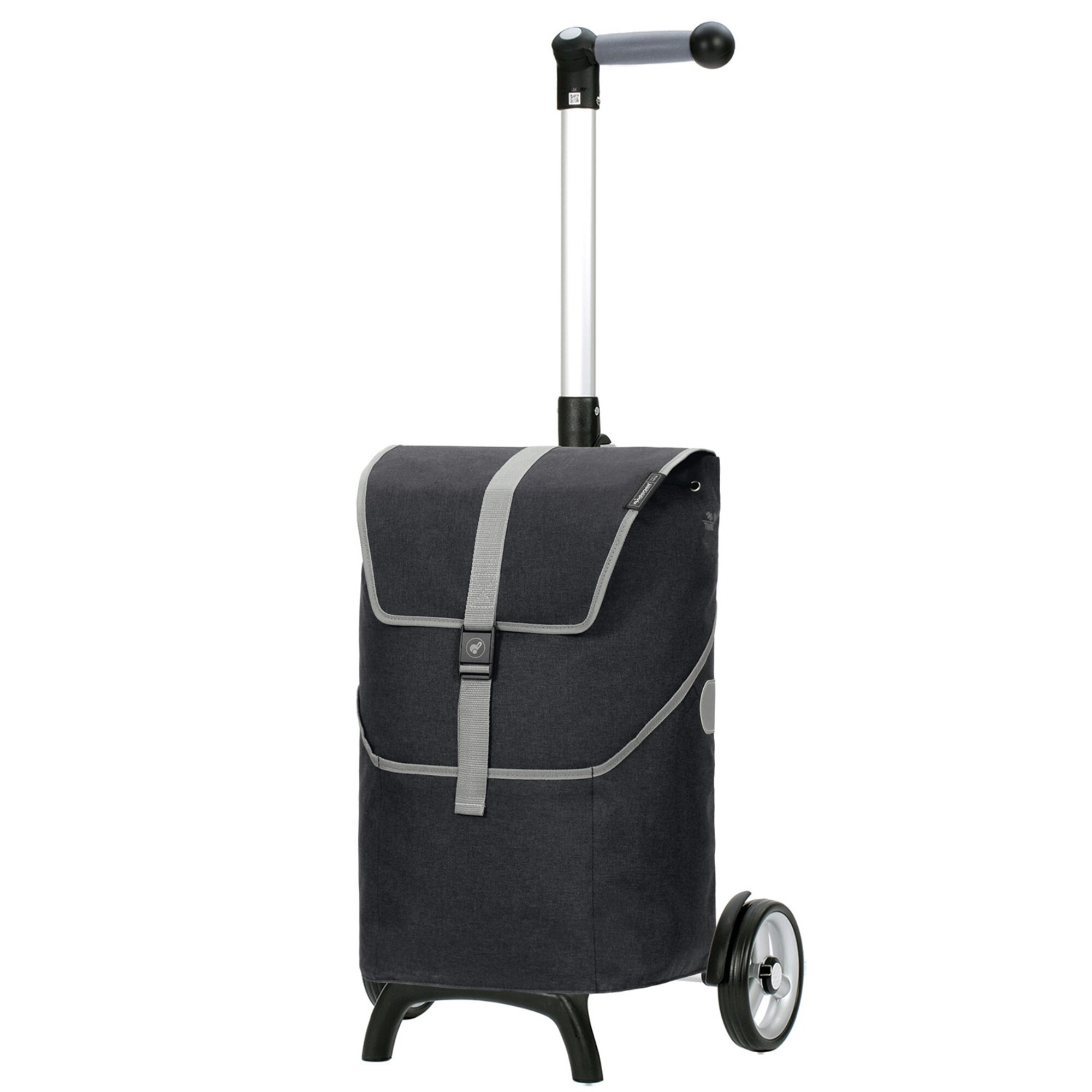 Andersen Shopper Trolley 'Mikkel' Grijs / Zwart