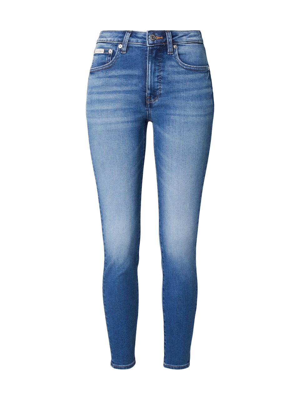 Jeans 'Whiskered Mid Rise Skinny'