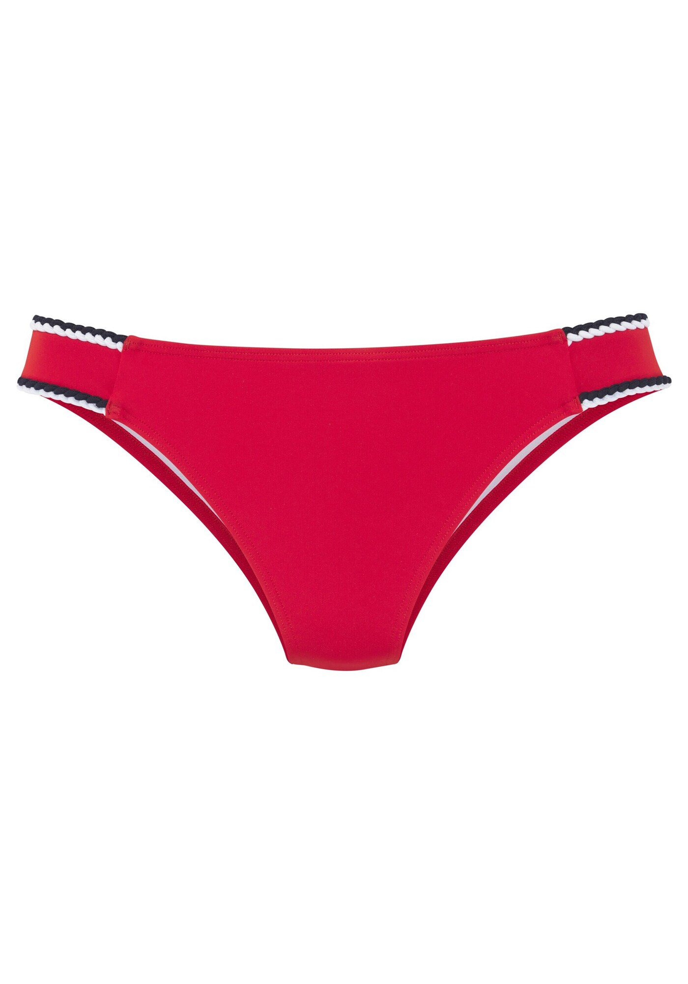s.Oliver Bikini nadrágok  gránátalma / fekete / fehér akciós termékkép 1