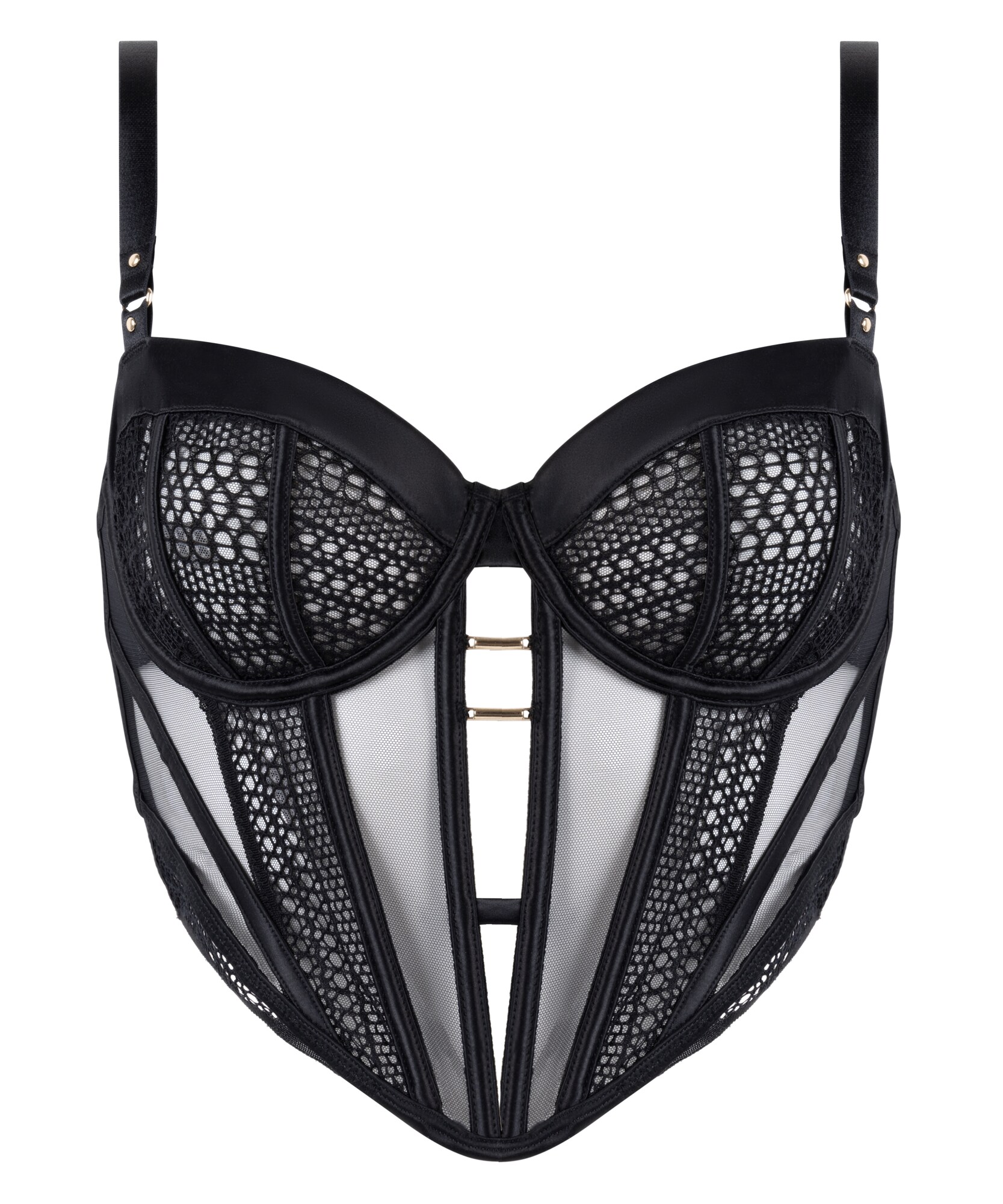 Hunkemöller Melltartó 'Missy'  fekete akciós termékkép 1
