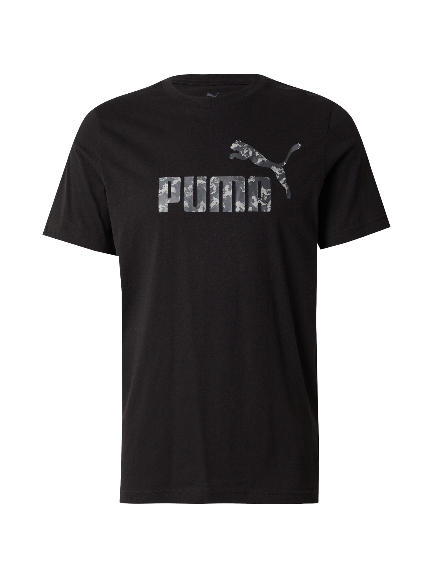 PUMA Funkčné tričko 'ESS'  sivá / antracitová / čierna