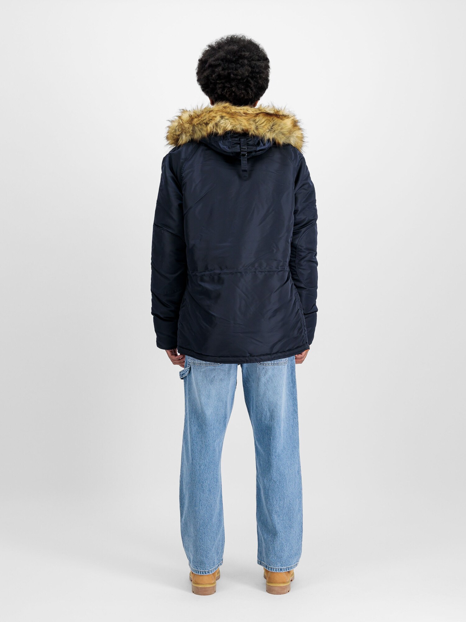 ALPHA INDUSTRIES Chaqueta de invierno 'N3B VF 59'  azul oscuro – imagen 4