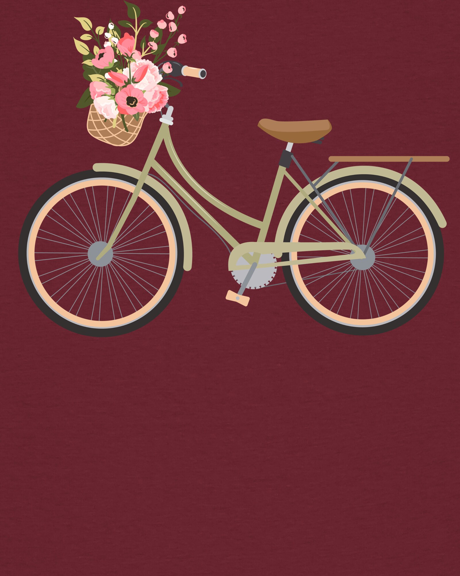 Thumbnail - T-Shirt ' Damenfahrrad '
