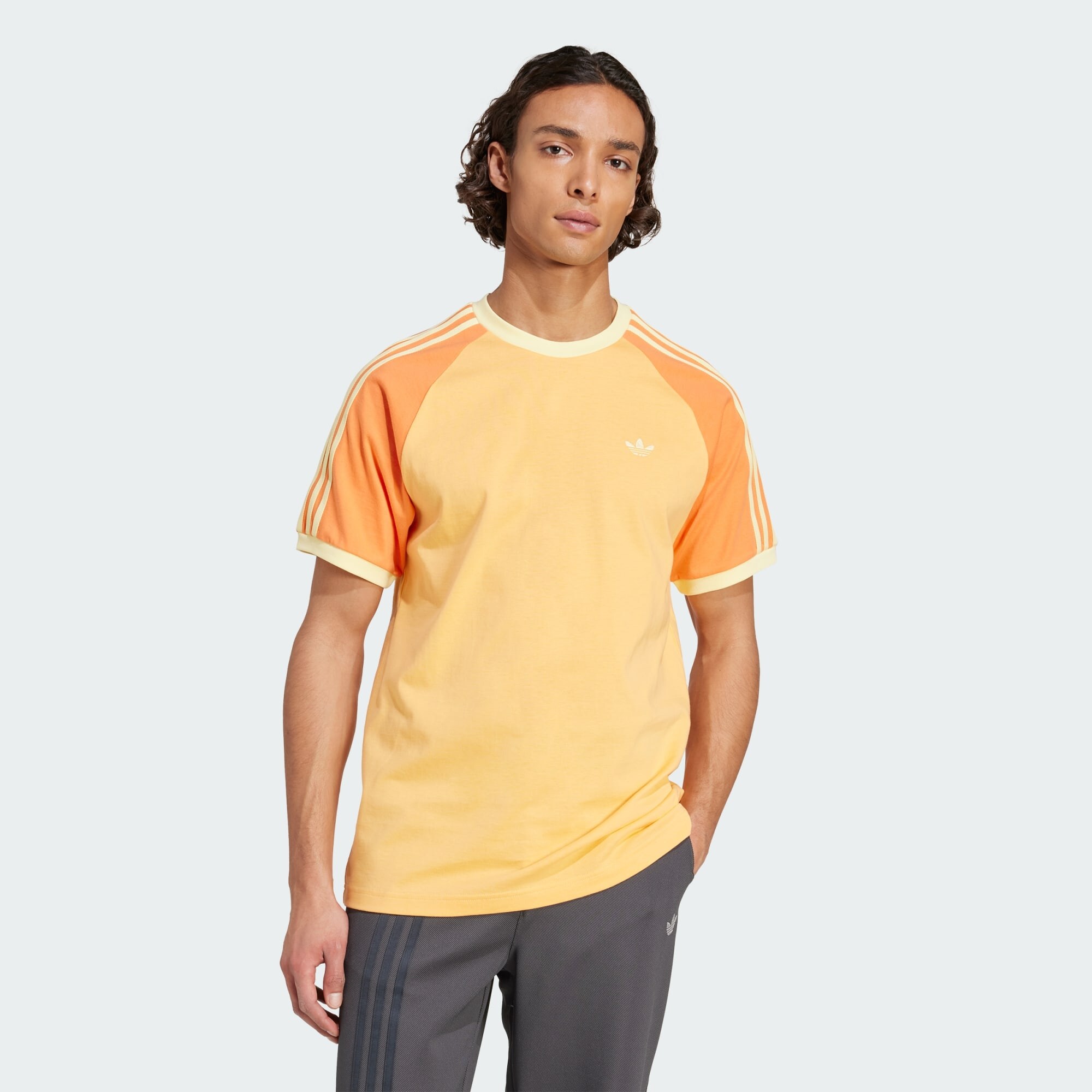 ADIDAS ORIGINALS Póló 'Cali'  narancs / sötét narancssárga / fehér termék 2. képe