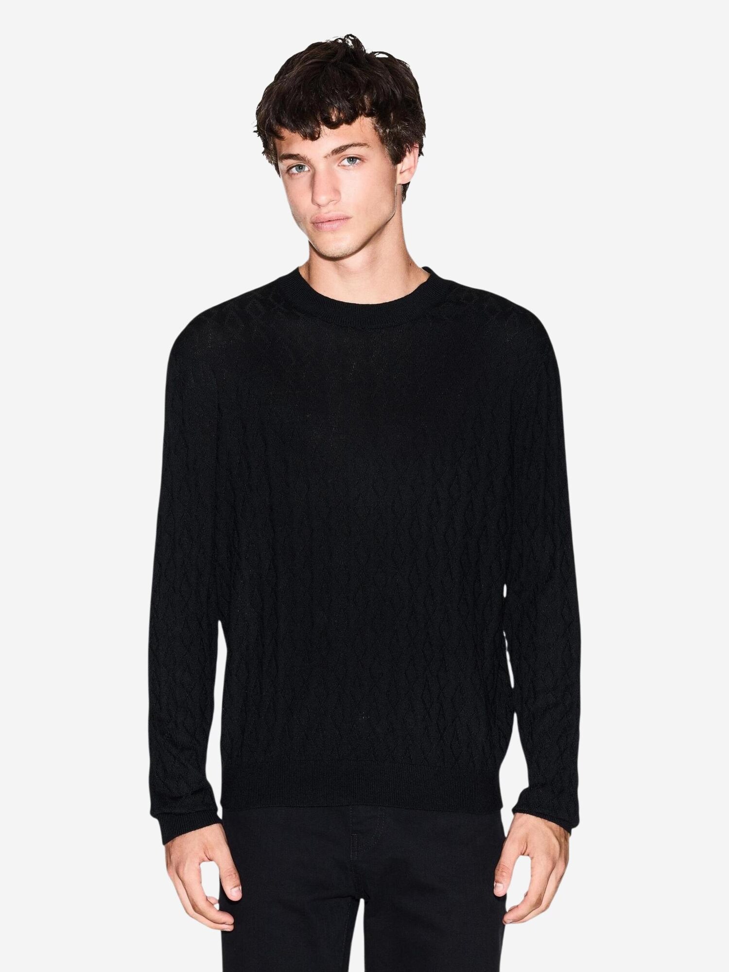ARMANI EXCHANGE Jersey negro – imagen 14