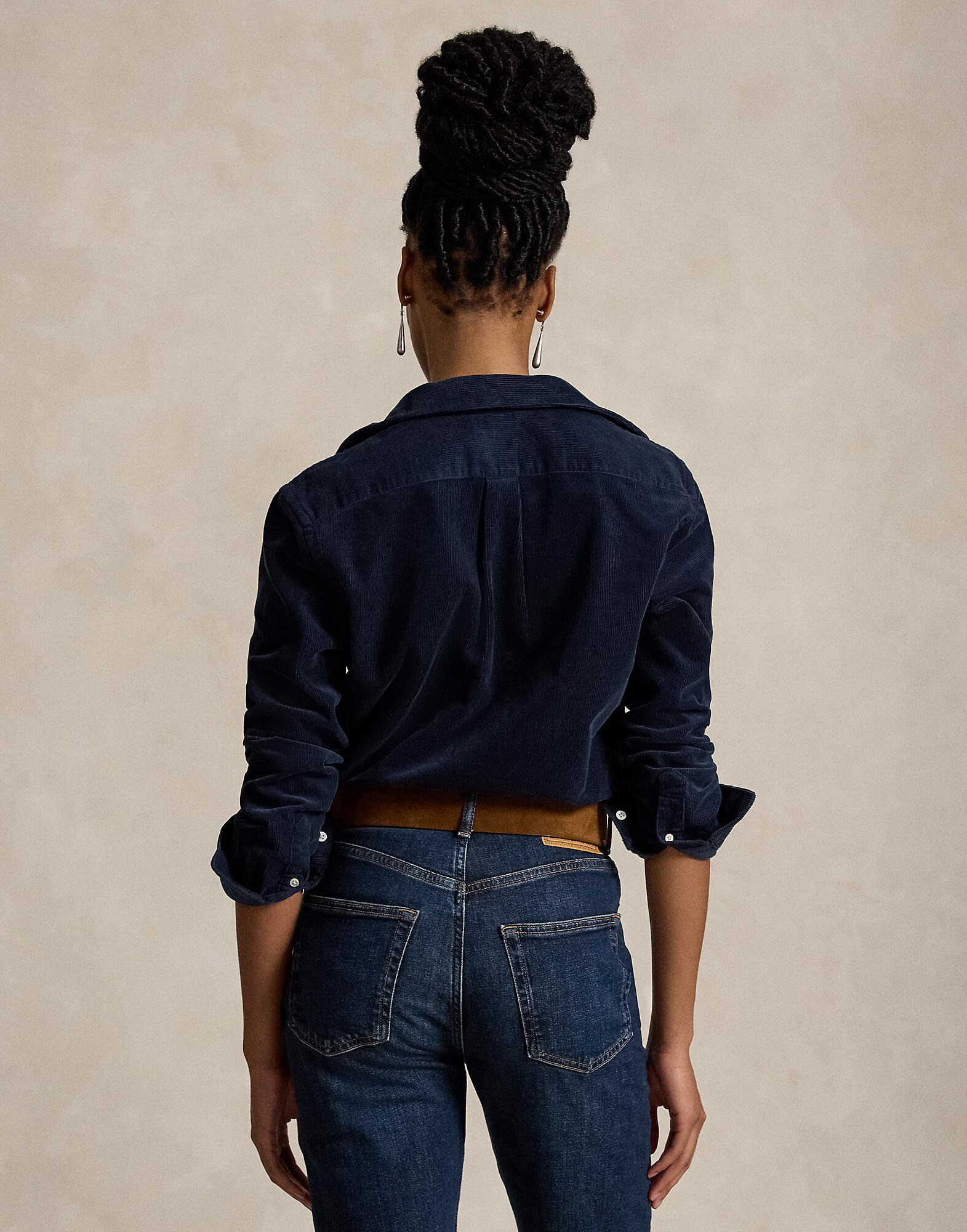 Polo Ralph Lauren Blusa navy / rojo fuego – imagen 3