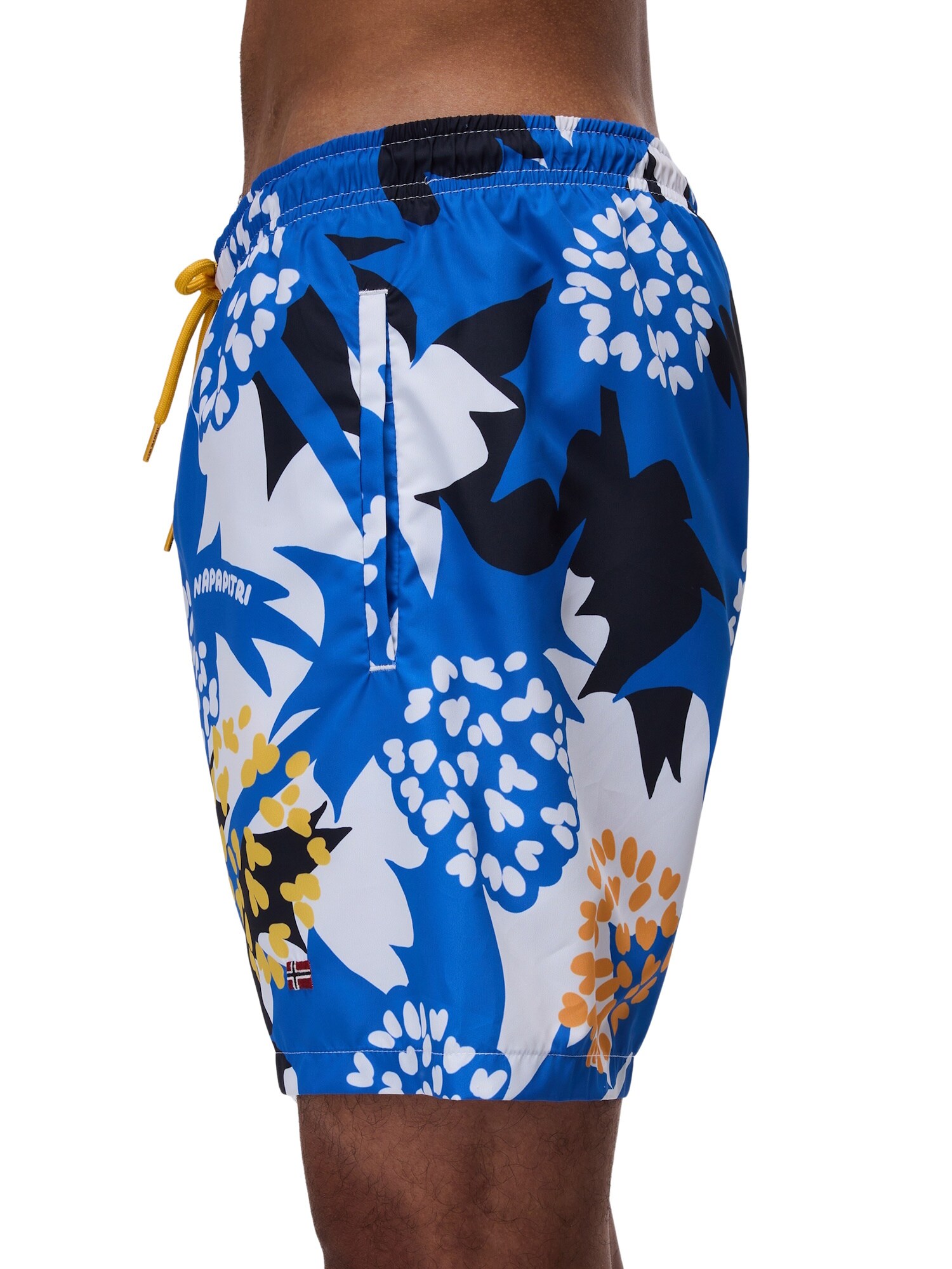 NAPAPIJRI Bermudas 'Inuvik' azul / blanco – imagen 3