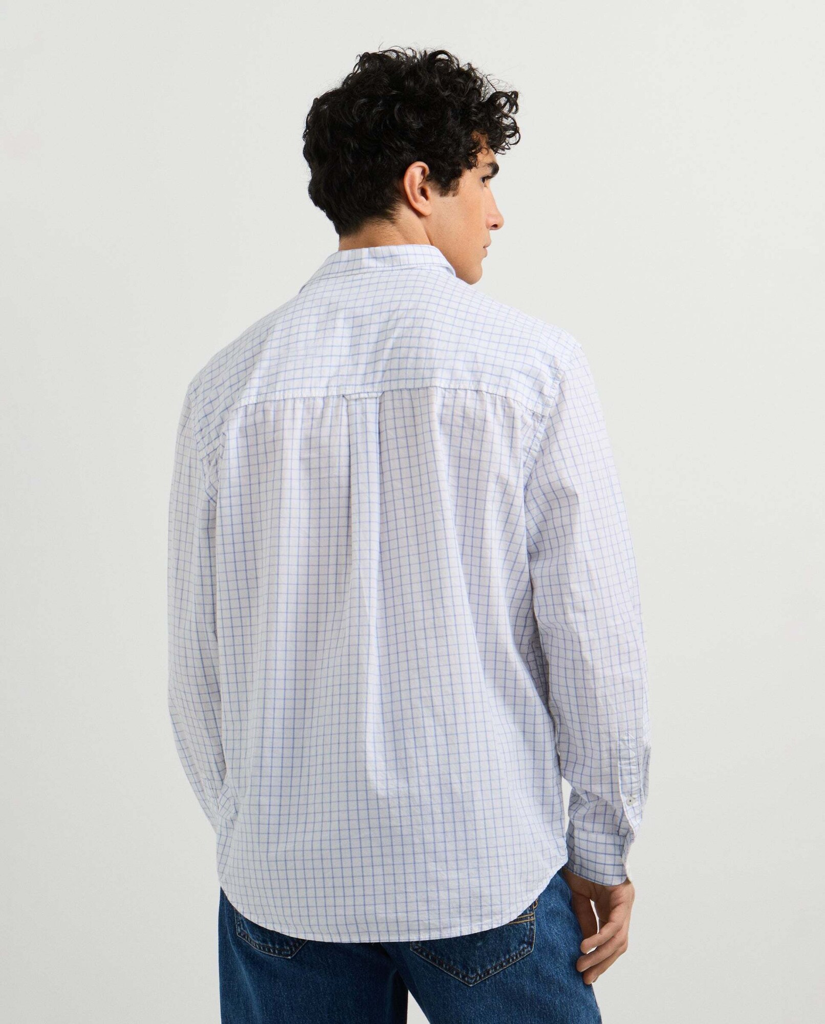 Pepe Jeans Blusa 'Robert'  azul claro / blanco – imagen 4