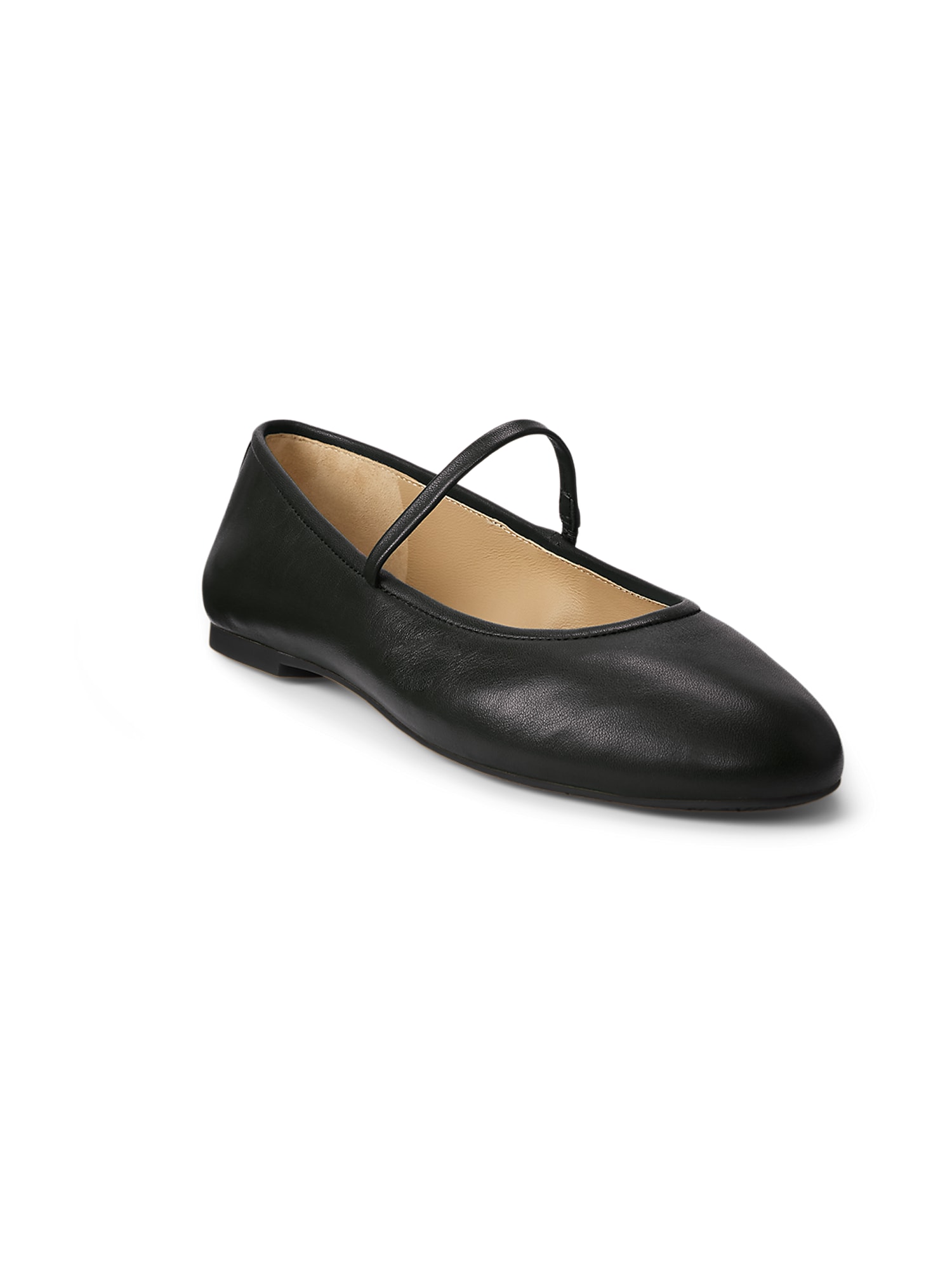 Lauren Ralph Lauren Balerini cu curea glezna JAYNA  negru