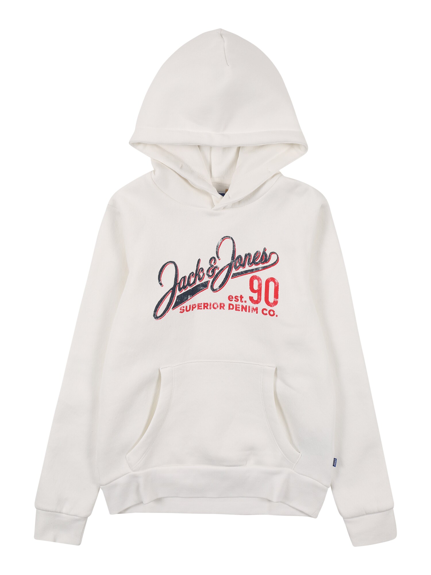 Jack & Jones Junior Megztinis be užsegimo  balta / raudona / juoda