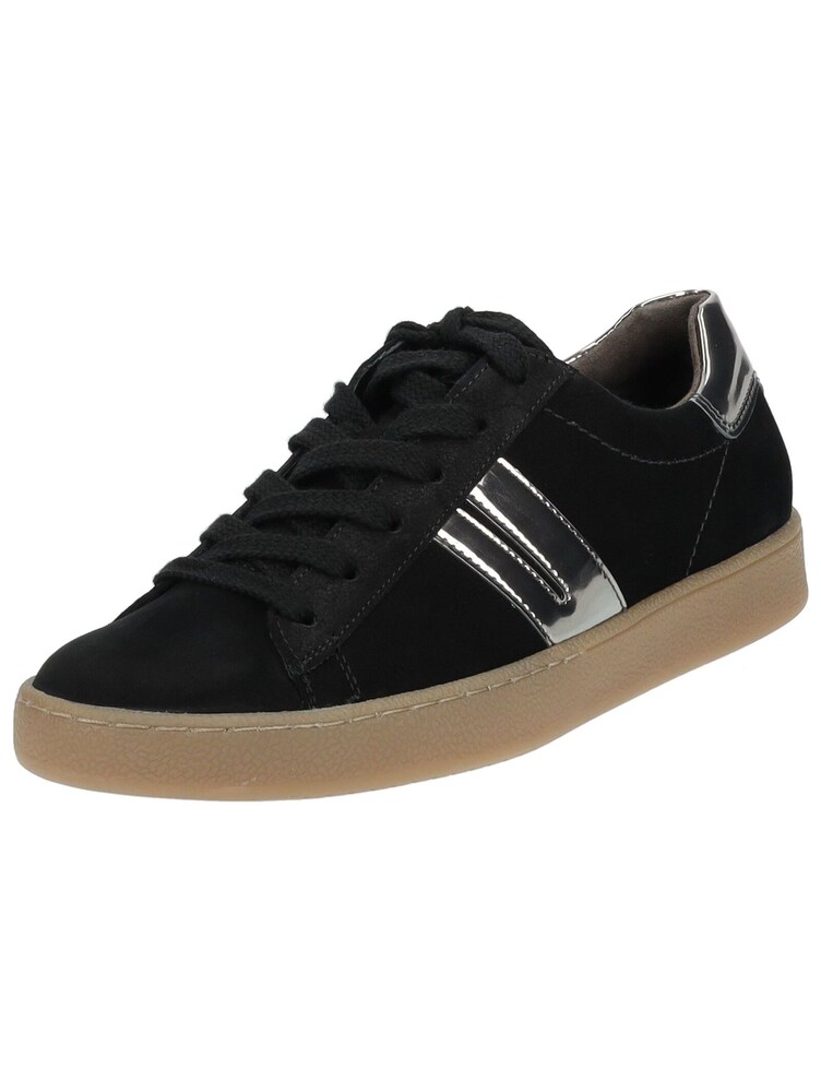 Paul Green Sneaker Damen Größe 40 schwarz / silber