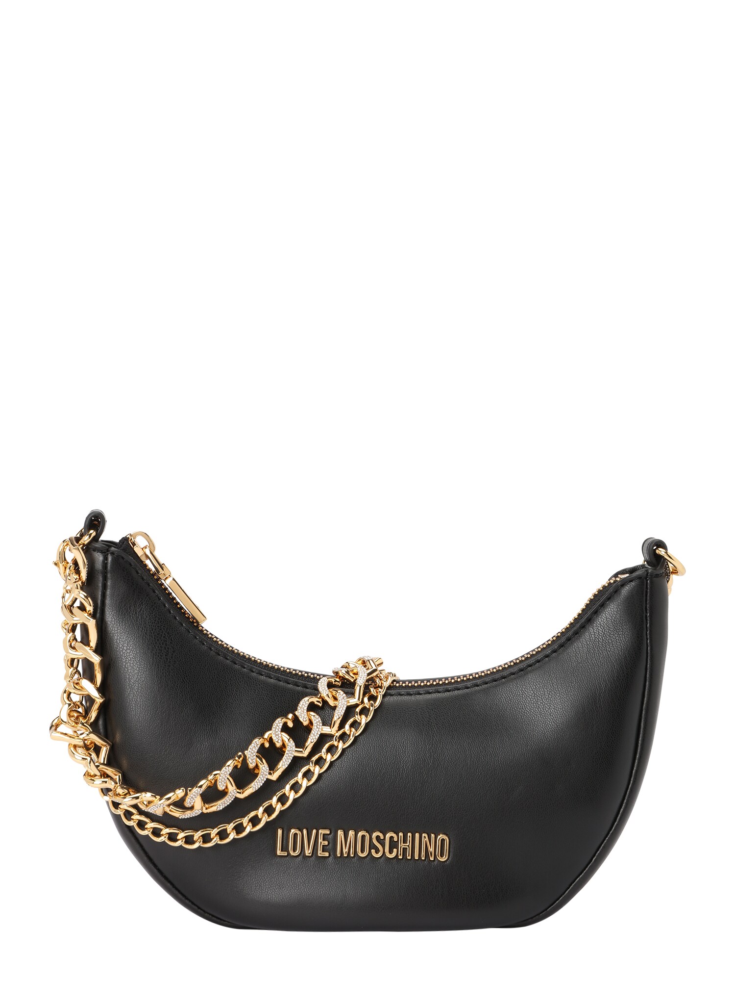 Love Moschino Kabelka na rameno  zlatá / čierna