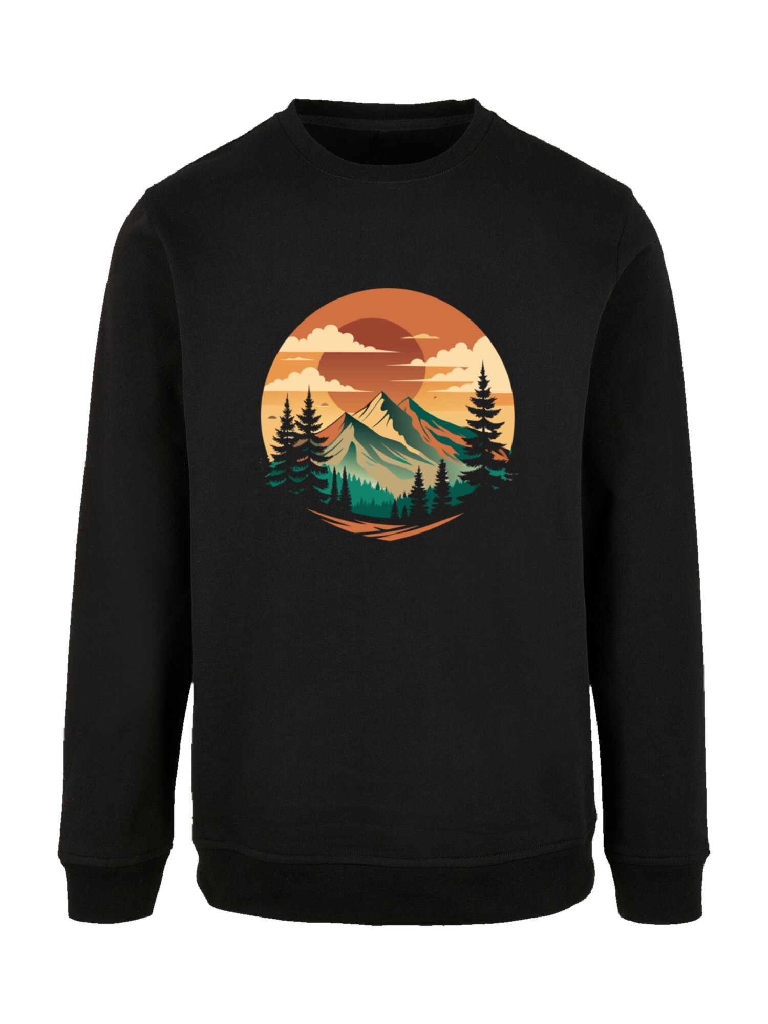 Thumbnail - F4NT4STIC Pullover Sonnenuntergang Berglandschaft