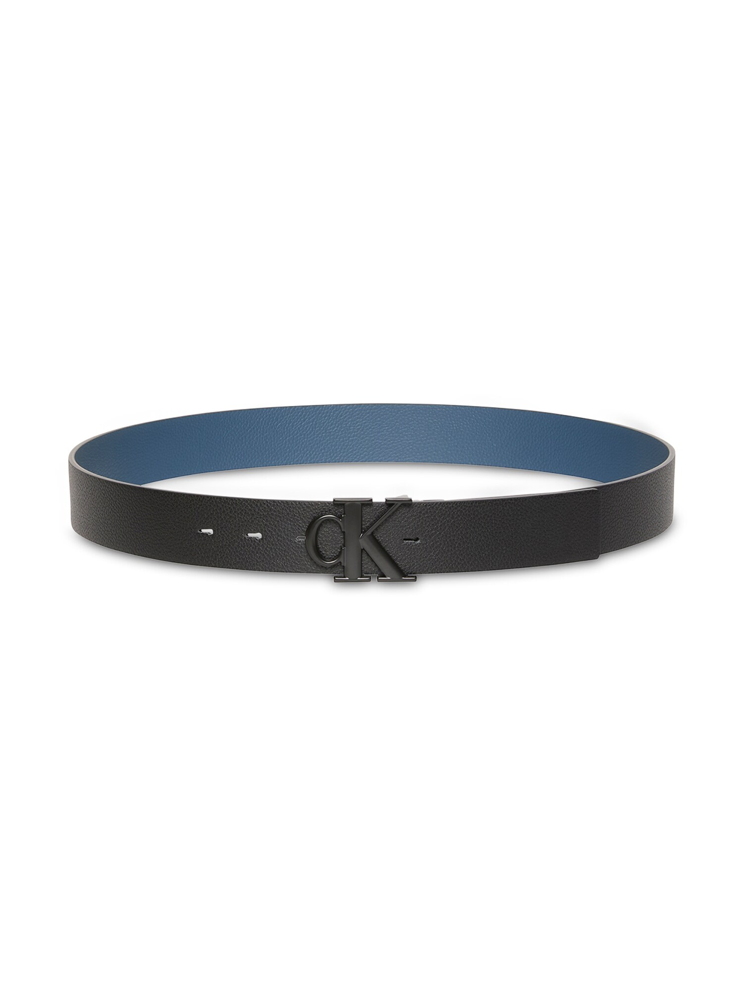 Calvin Klein Övek 'MONOGRAM BUCKLE 35MM ADJ/REV'  kék / fekete akciós termékkép 1