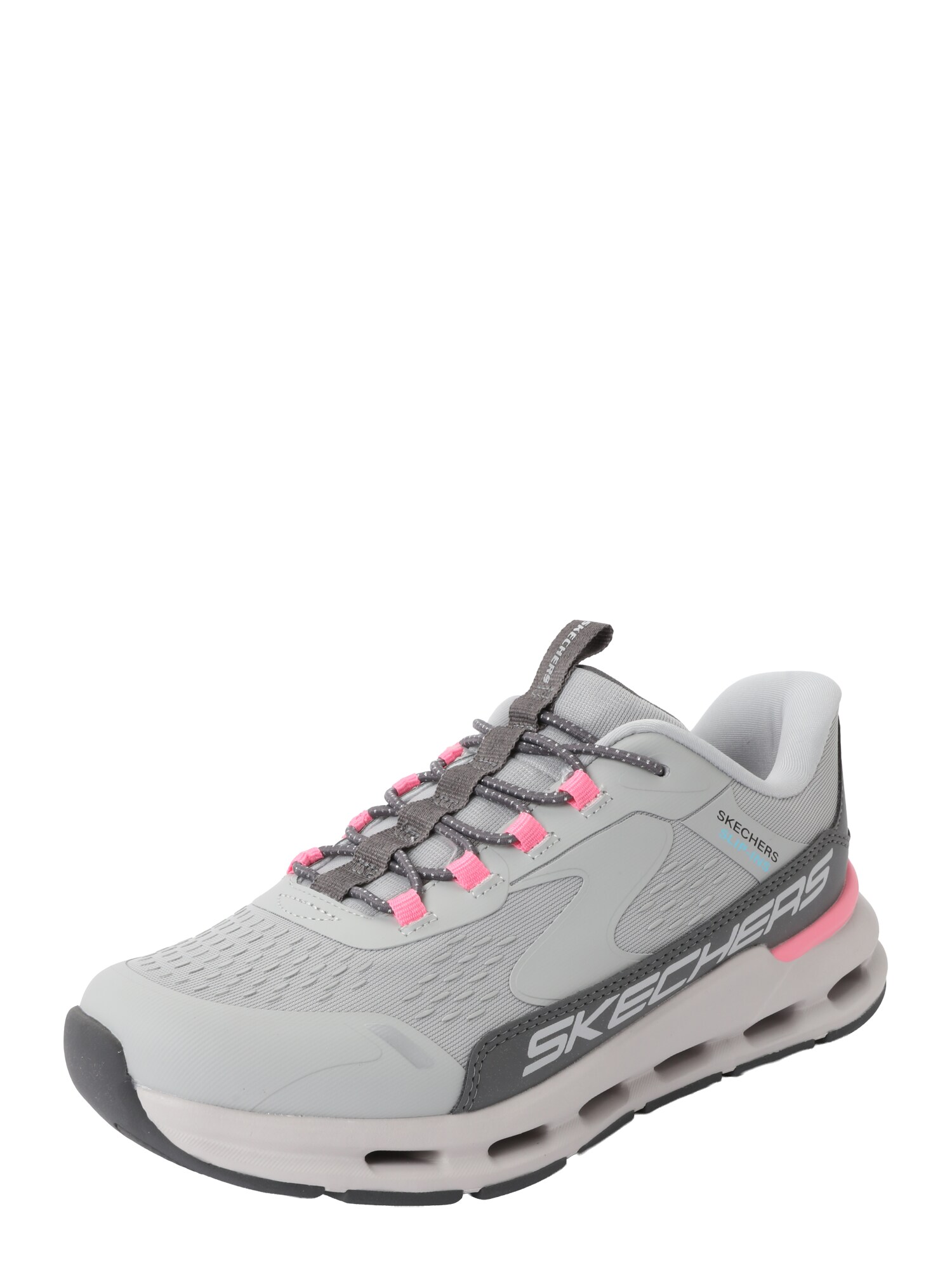 SKECHERS Tenisky 'GLIDE-STEP + VISTA LANE'  sivá / tmavosivá