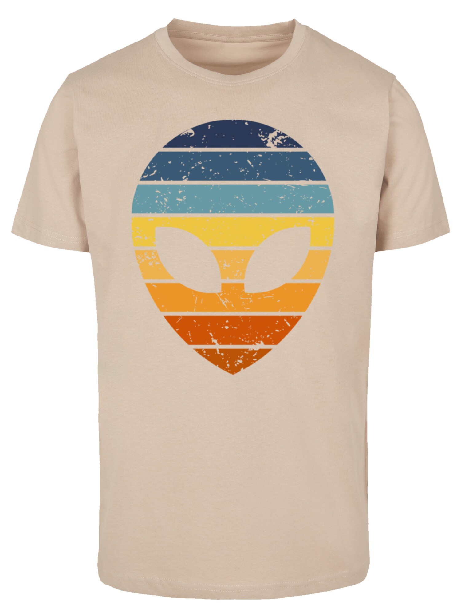 Thumbnail - F4NT4STIC T-Shirt Alien Sonnenuntergang Retro