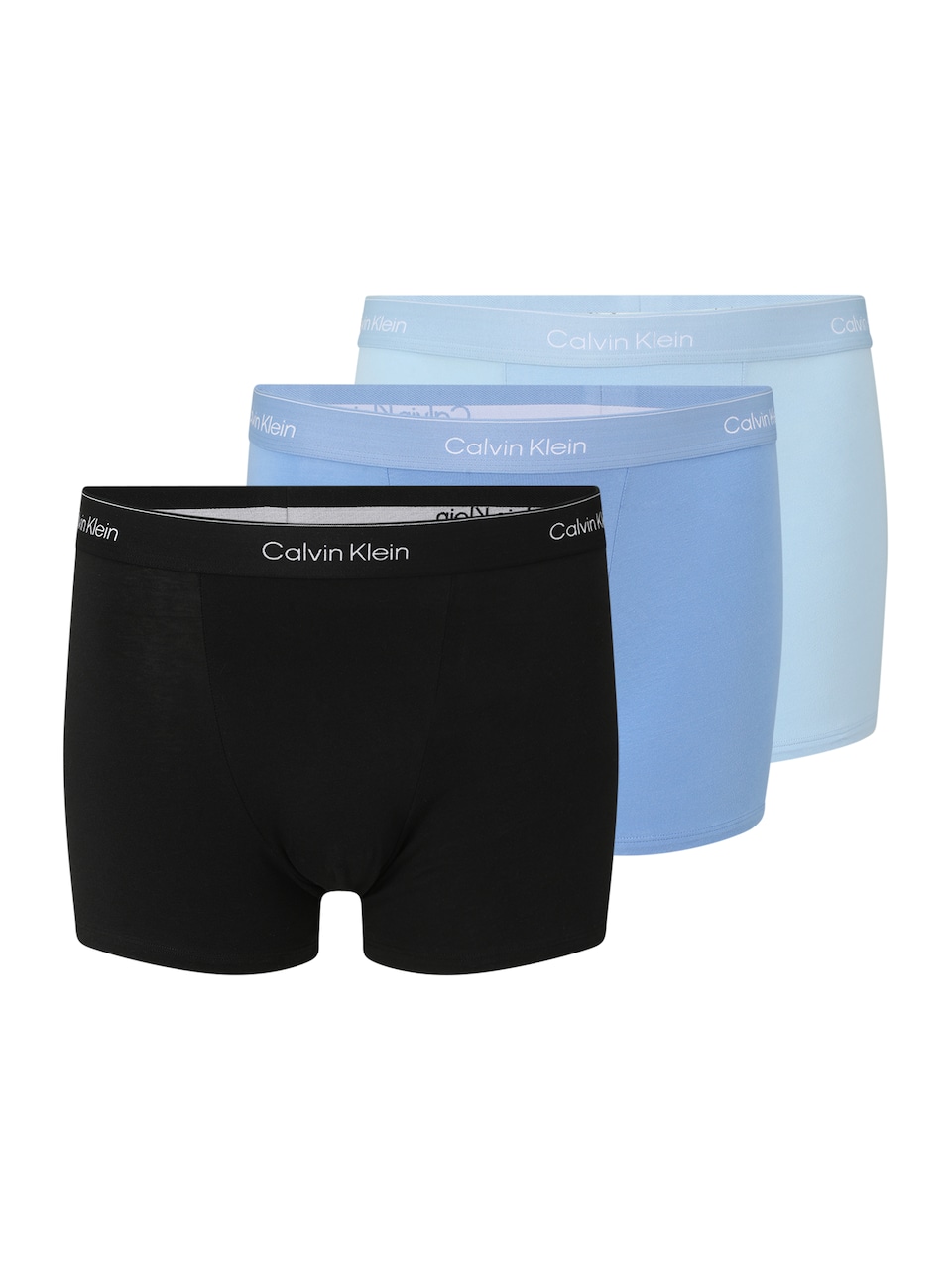 Boxershorts royalblå / ljusblå / svart