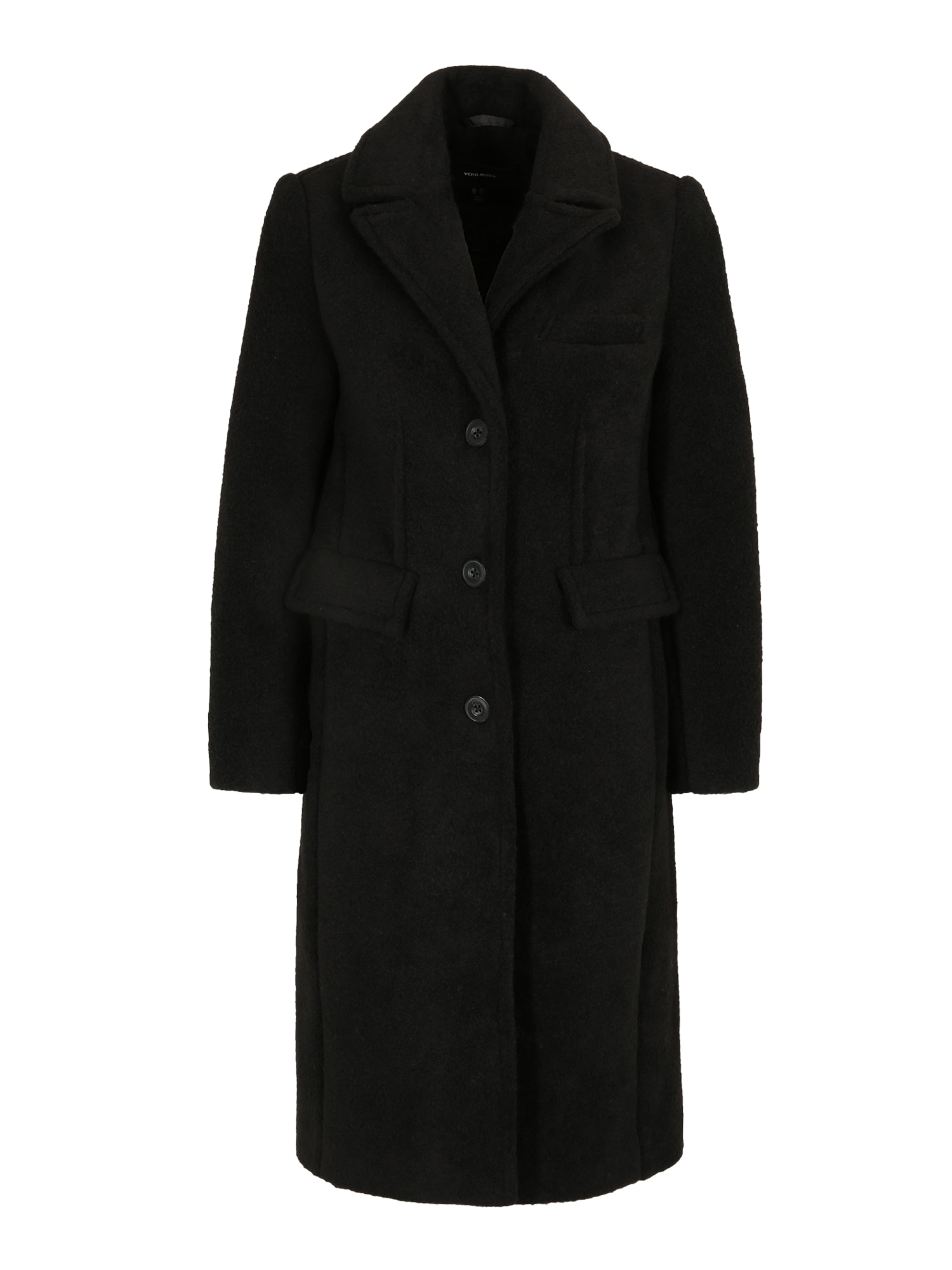 Vero Moda Petite Demisezoninis paltas 'FRISCO' juoda