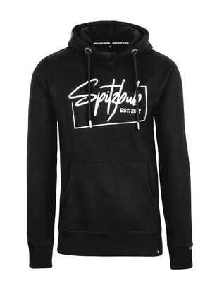 SPITZBUB Sweatshirt ‘Jürgen’ Zwart / Wit