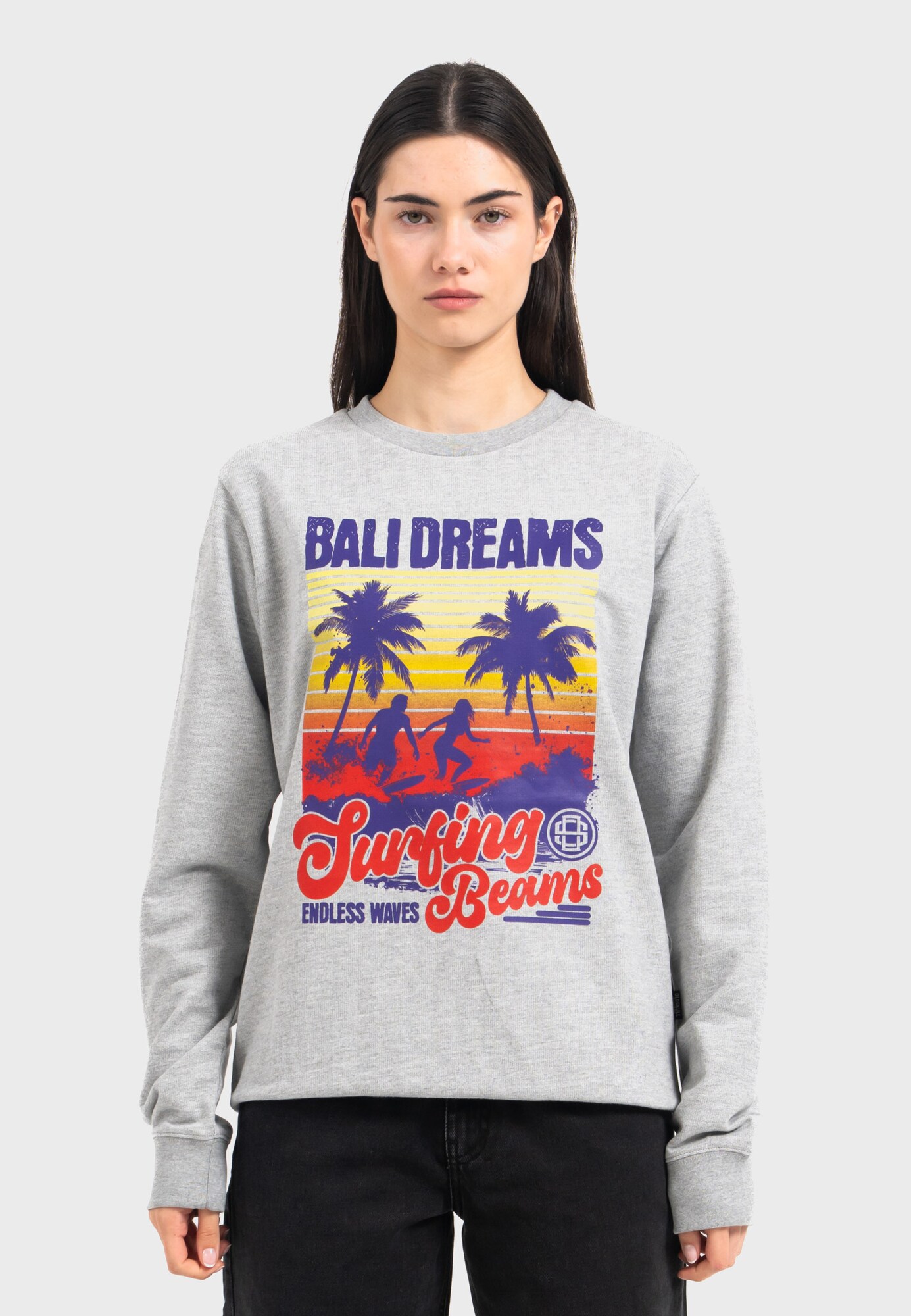 Thumbnail - Sweatshirt 'Wrldvibe Bali Beam Graphic'
