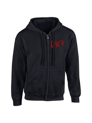 Slayer Sudadera con cremallera 'Slayer Eagle'  negro