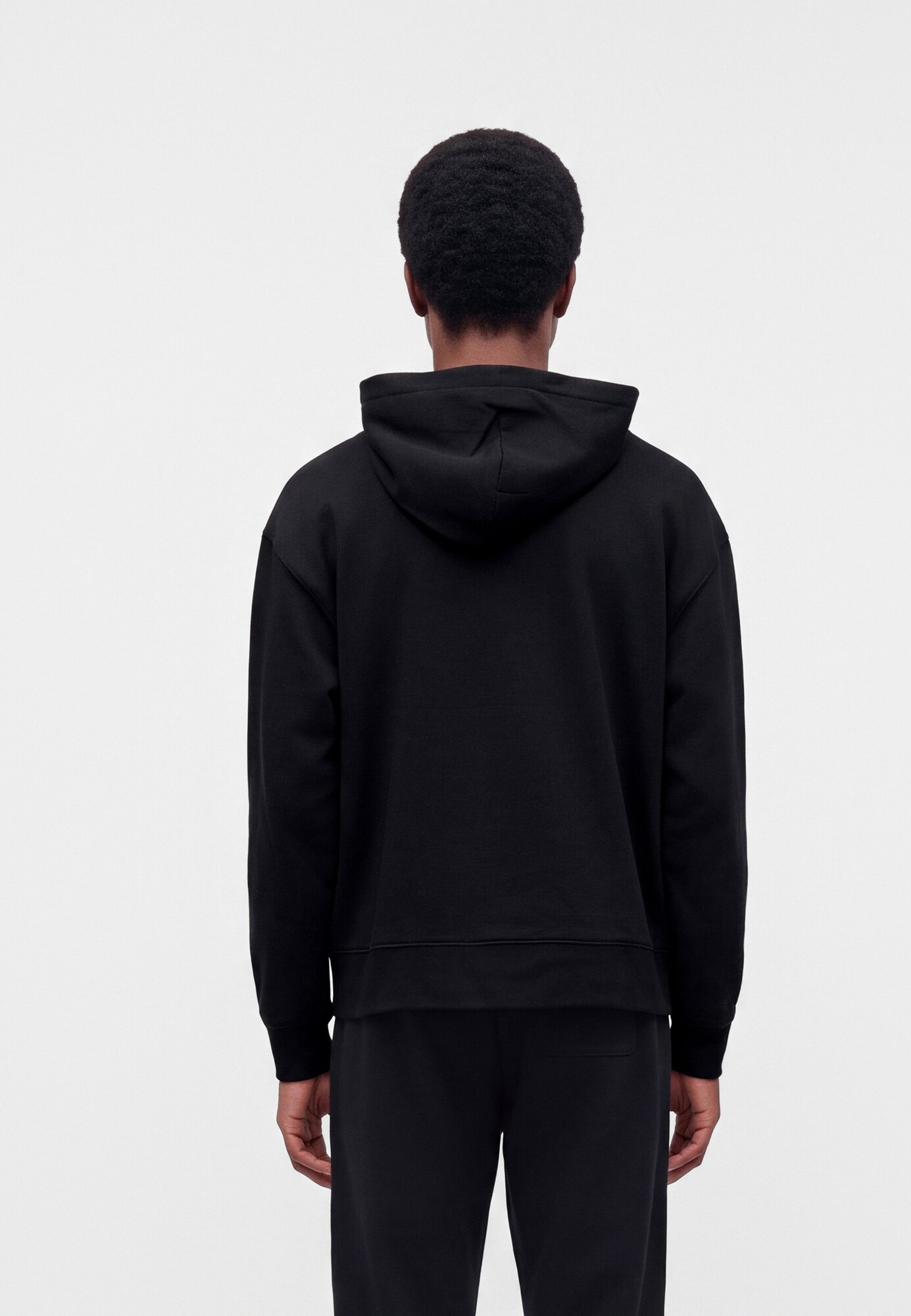 CONVERSE Sudadera '1908'  negro / blanco – imagen 4