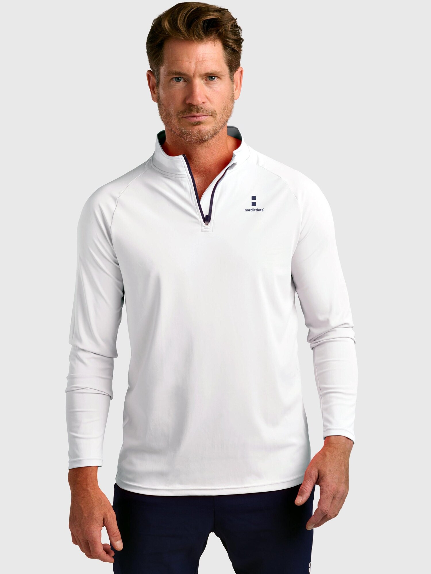 nordicdots Camiseta funcional  blanco