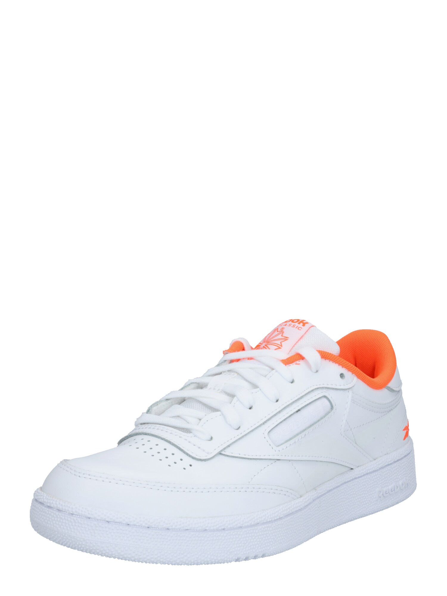 Reebok Classic Sportbačiai be auliuko  oranžinė / balta