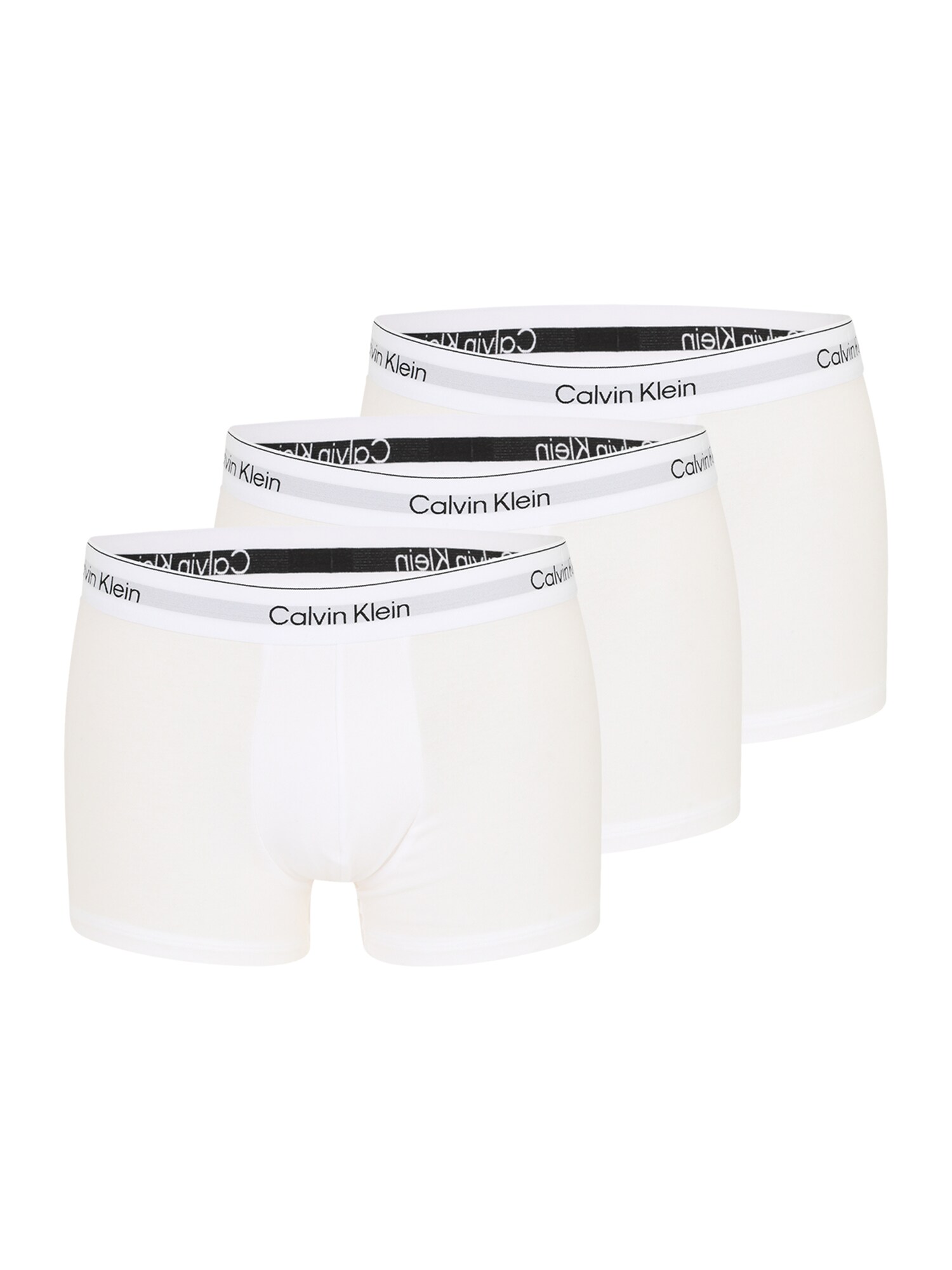 Calvin Klein Underwear Boxeri  gri deschis / negru / alb