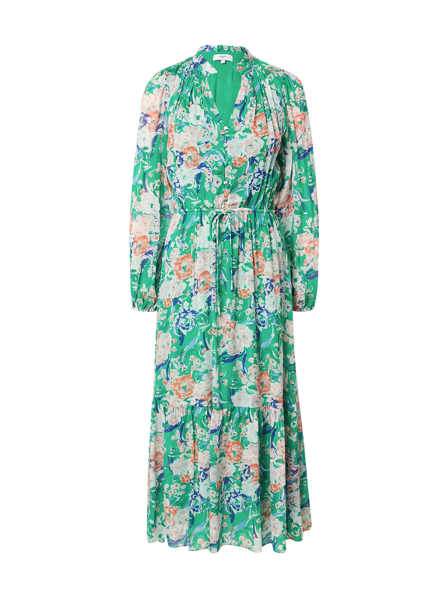 Suncoo Palaidinės tipo suknelė 'CLEOFE' žalia / mišrios spalvos